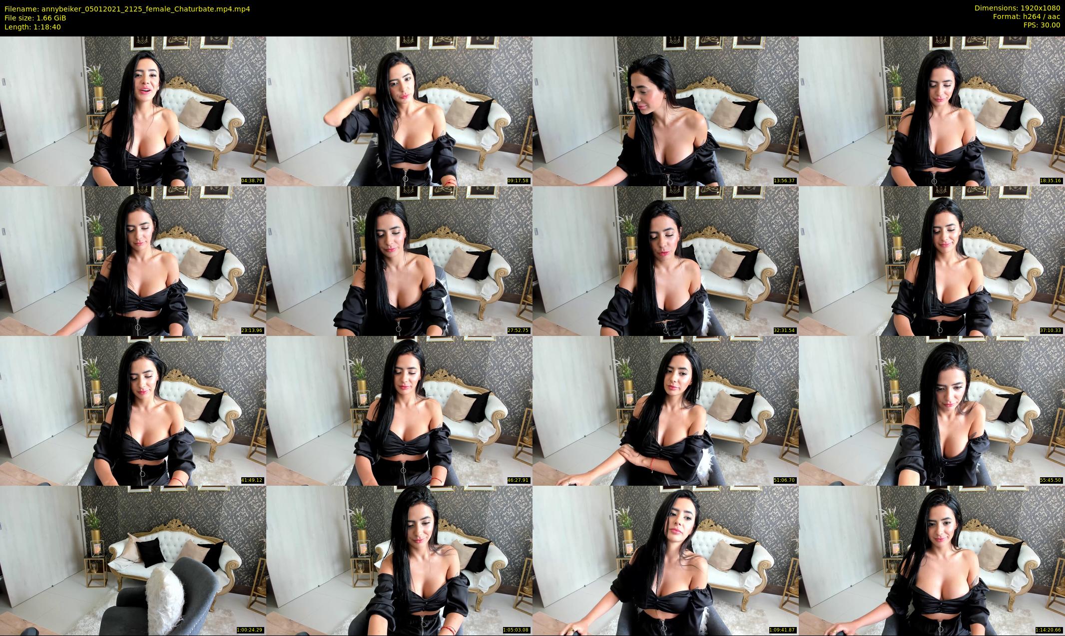 annybeiker — 79 minute Chaturbate female cam show recording, 1080p, Jan 5, 2021