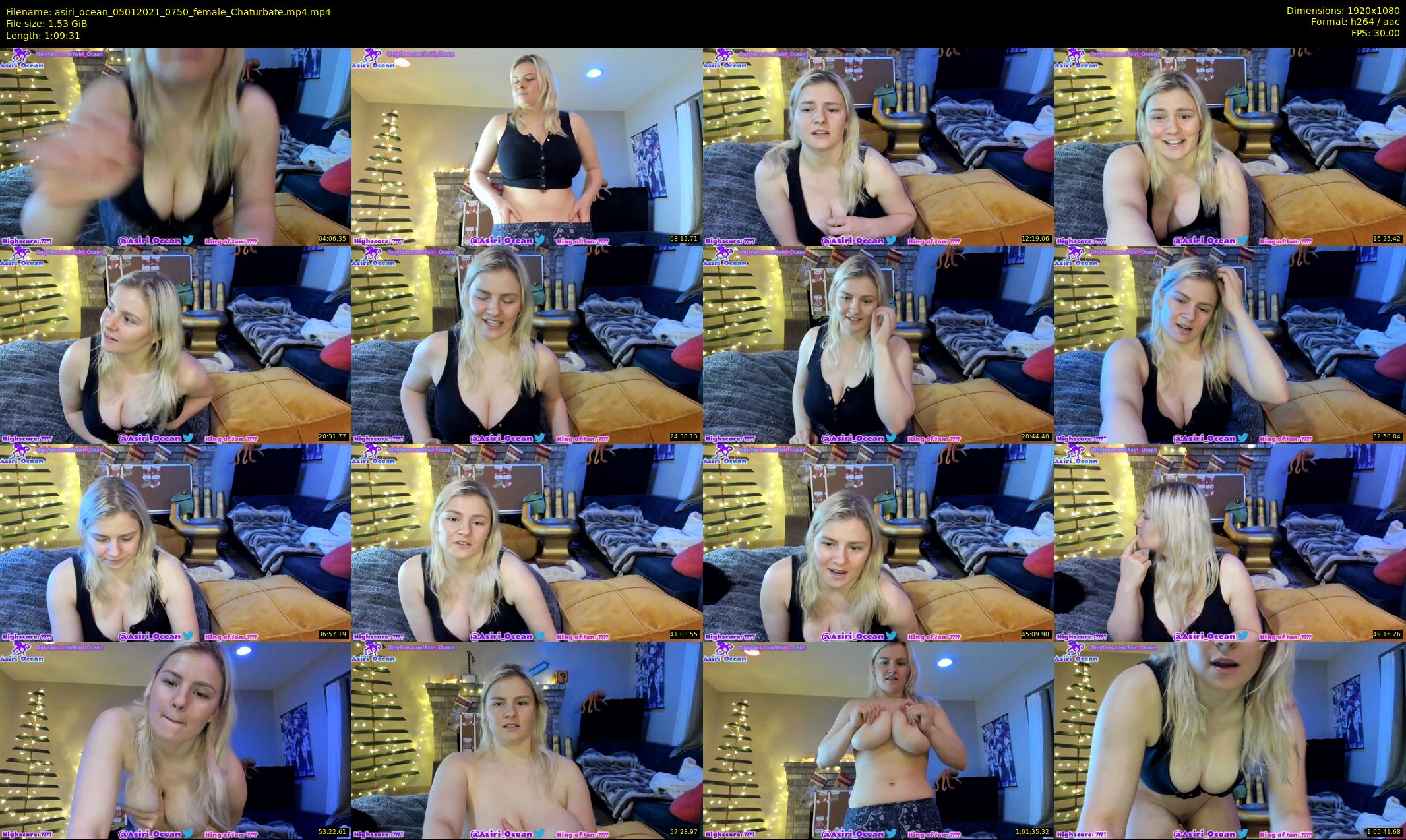 asiri_ocean — 70 minute Chaturbate female cam show recording, 1080p, Jan 5, 2021