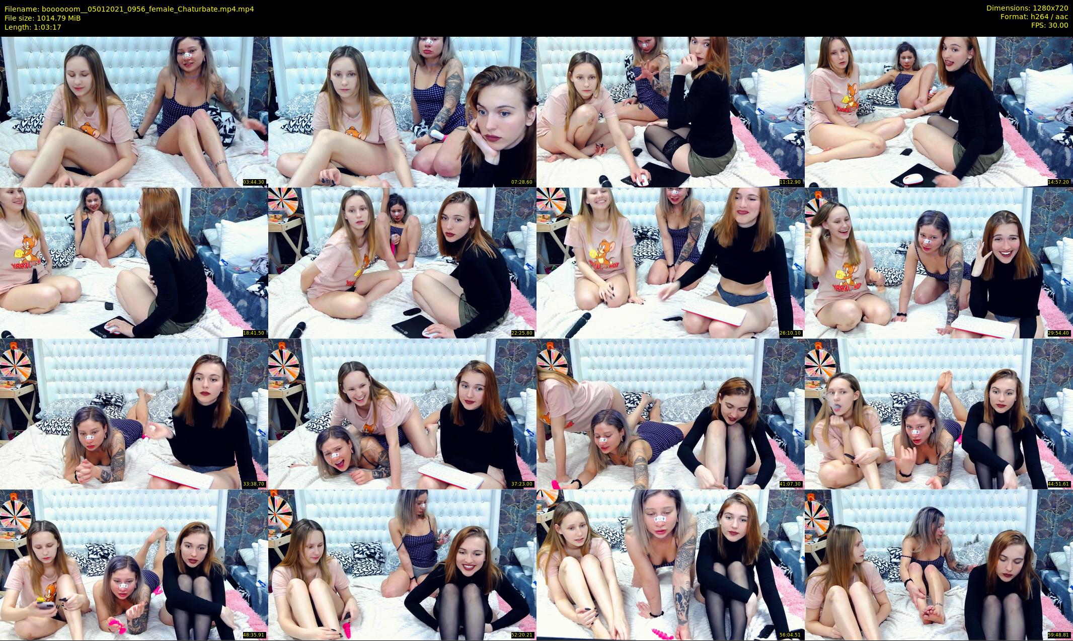 boooooom_ — 64 minute Chaturbate female cam show recording, 720p, Jan 5, 2021