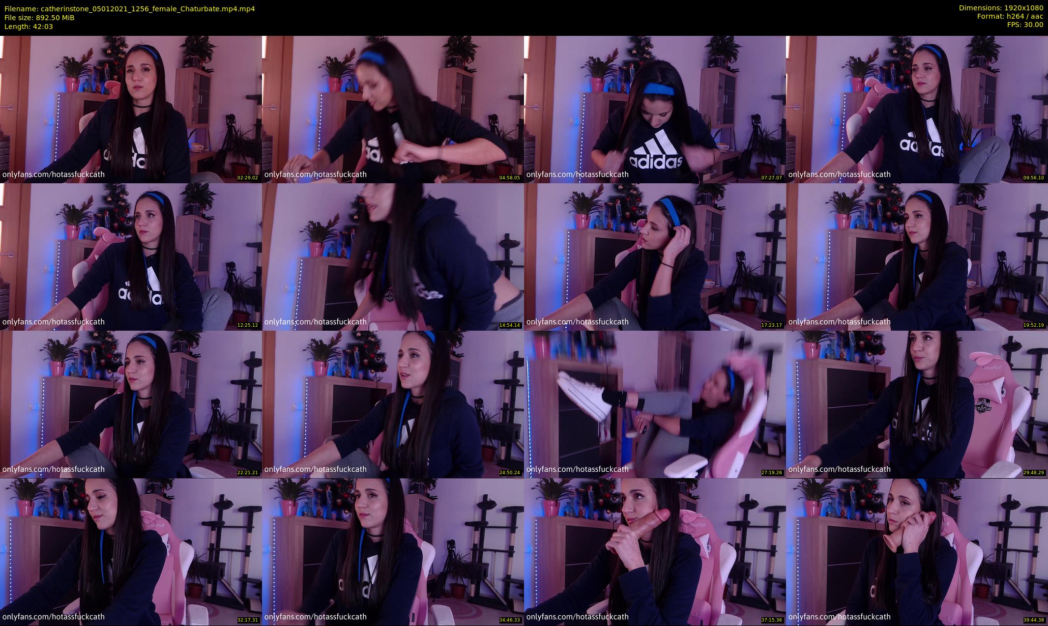 catherinstone — 43 minute Chaturbate female cam show recording, 1080p, Jan 5, 2021