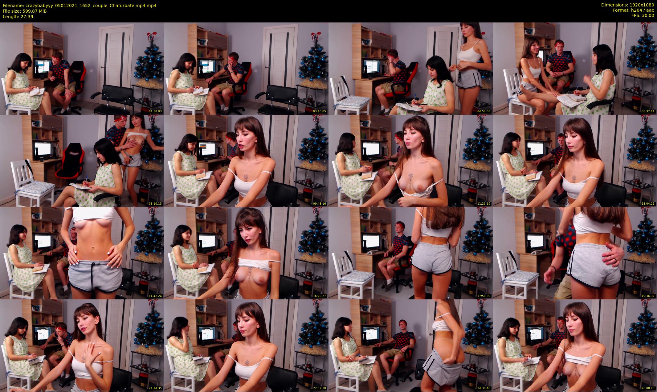 crazybabyyy — 28 minute Chaturbate couple cam show recording, 1080p, Jan 5, 2021