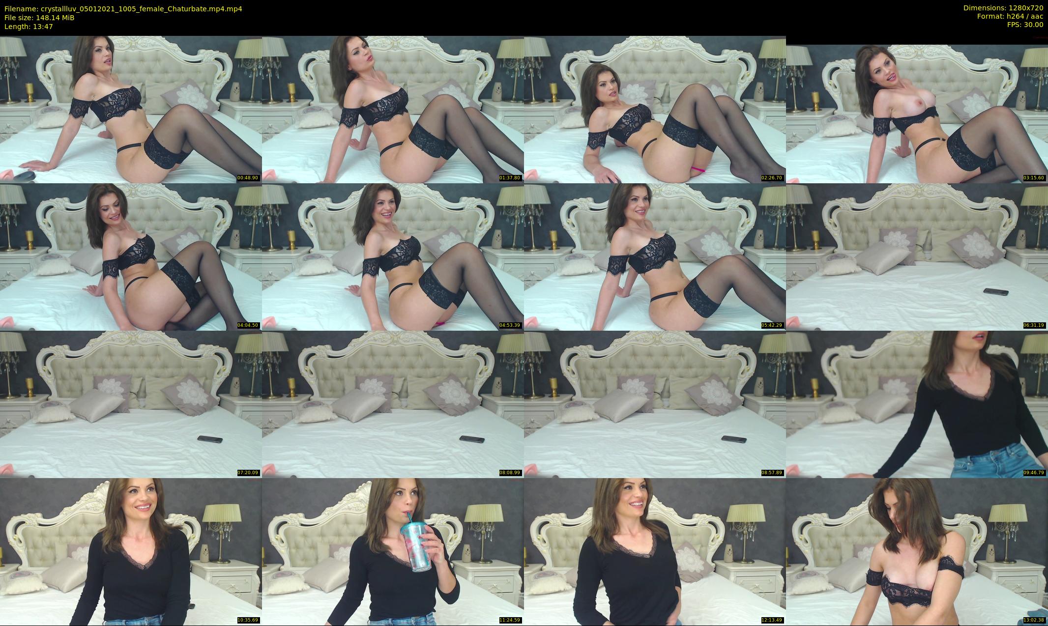 crystallluv — 14 minute Chaturbate female cam show recording, 720p, Jan 5, 2021