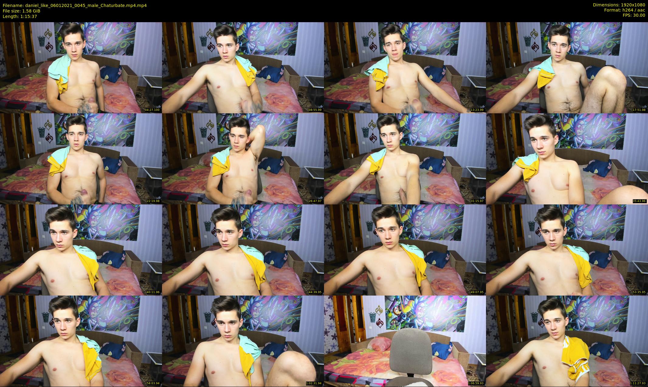 daniel_like — 76 minute Chaturbate male cam show recording, 1080p, Jan 6, 2021