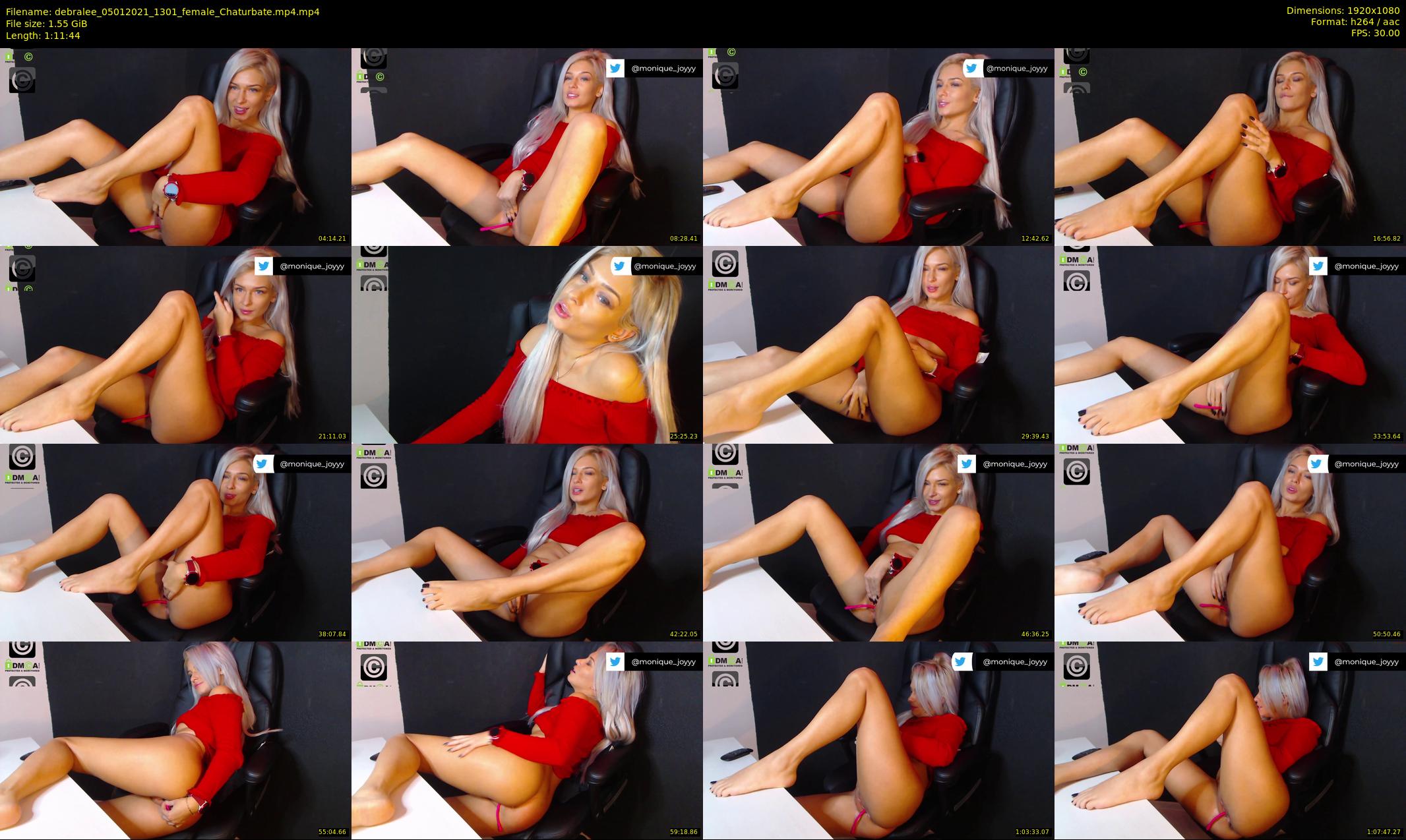 debralee — 72 minute Chaturbate female cam show recording, 1080p, Jan 5, 2021