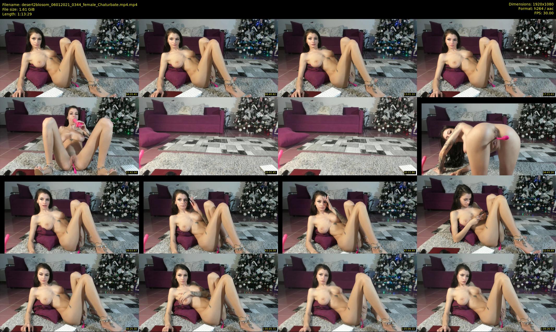 desert2blosom — 74 minute Chaturbate female cam show recording, 1080p, Jan 6, 2021