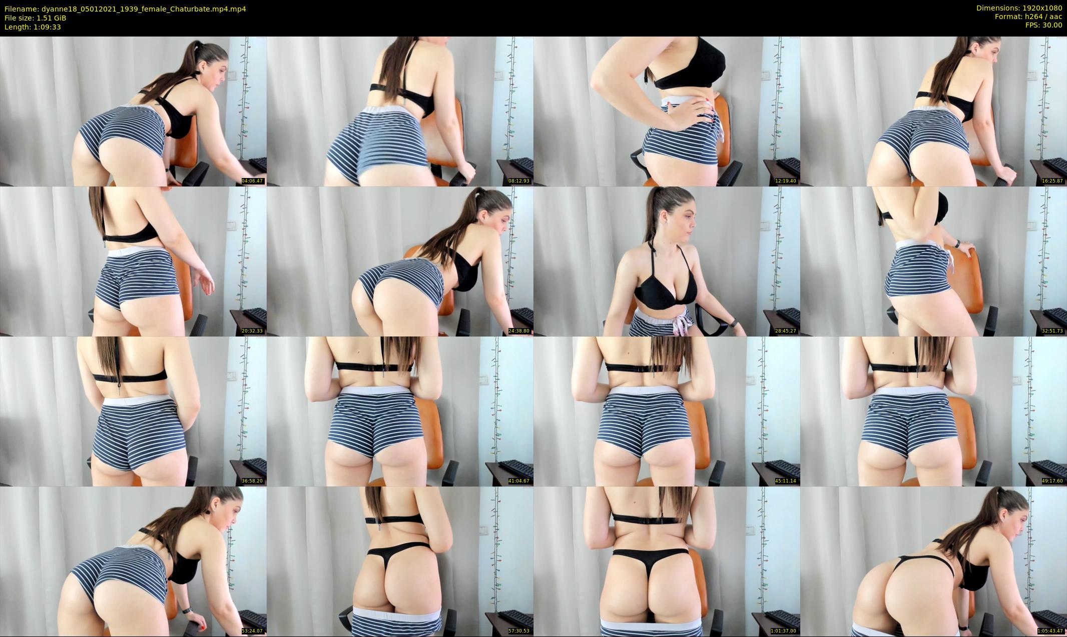 dyanne18 — 70 minute Chaturbate female cam show recording, 1080p, Jan 5, 2021