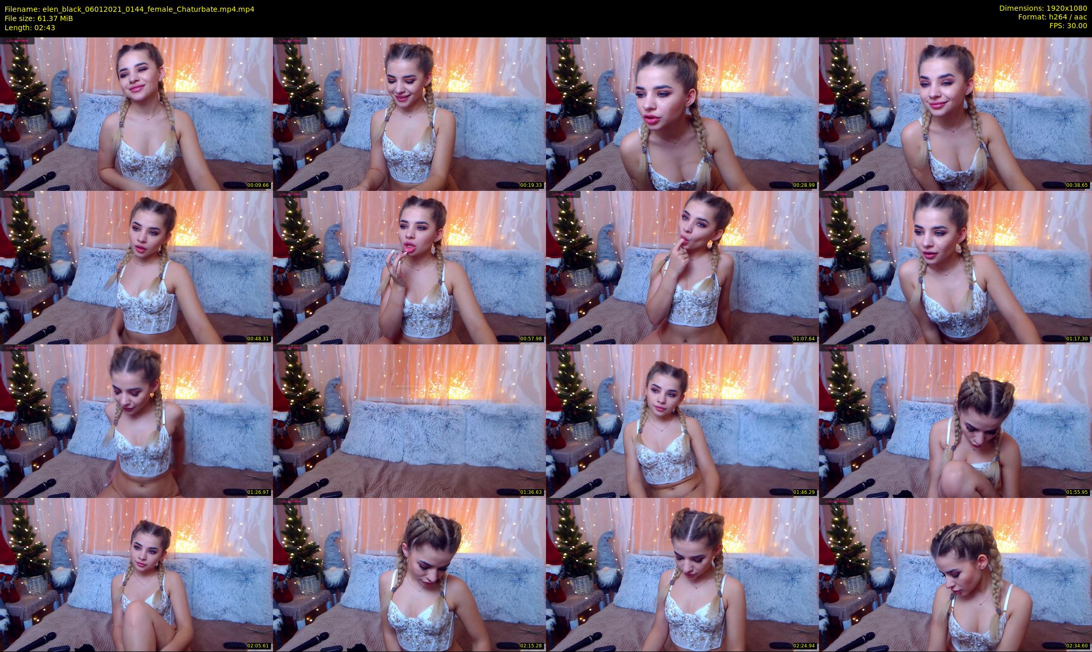 elen_black — 3 minute Chaturbate female cam show recording, 1080p, Jan 6, 2021