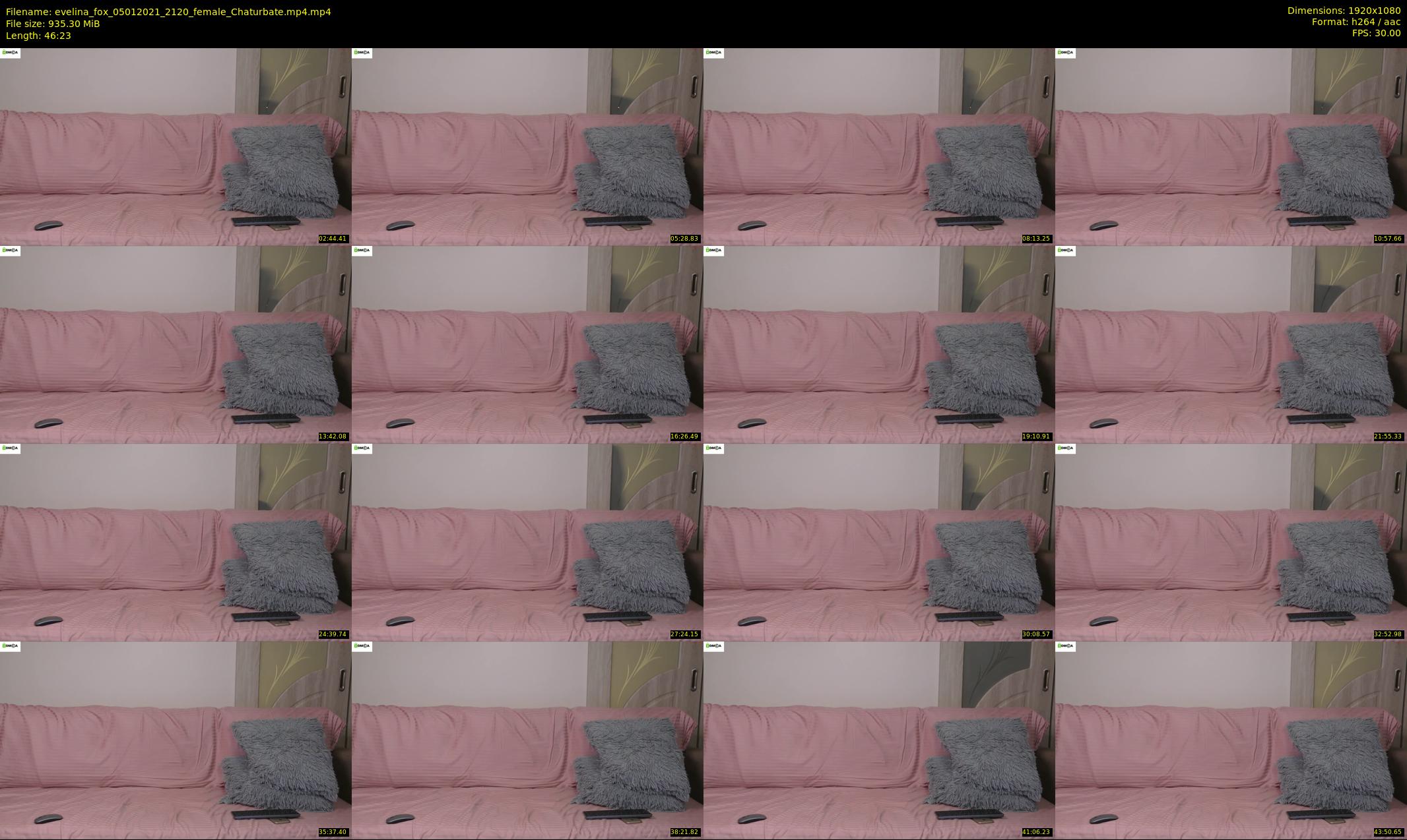 evelina_fox — 47 minute Chaturbate female cam show recording, 1080p, Jan 5, 2021
