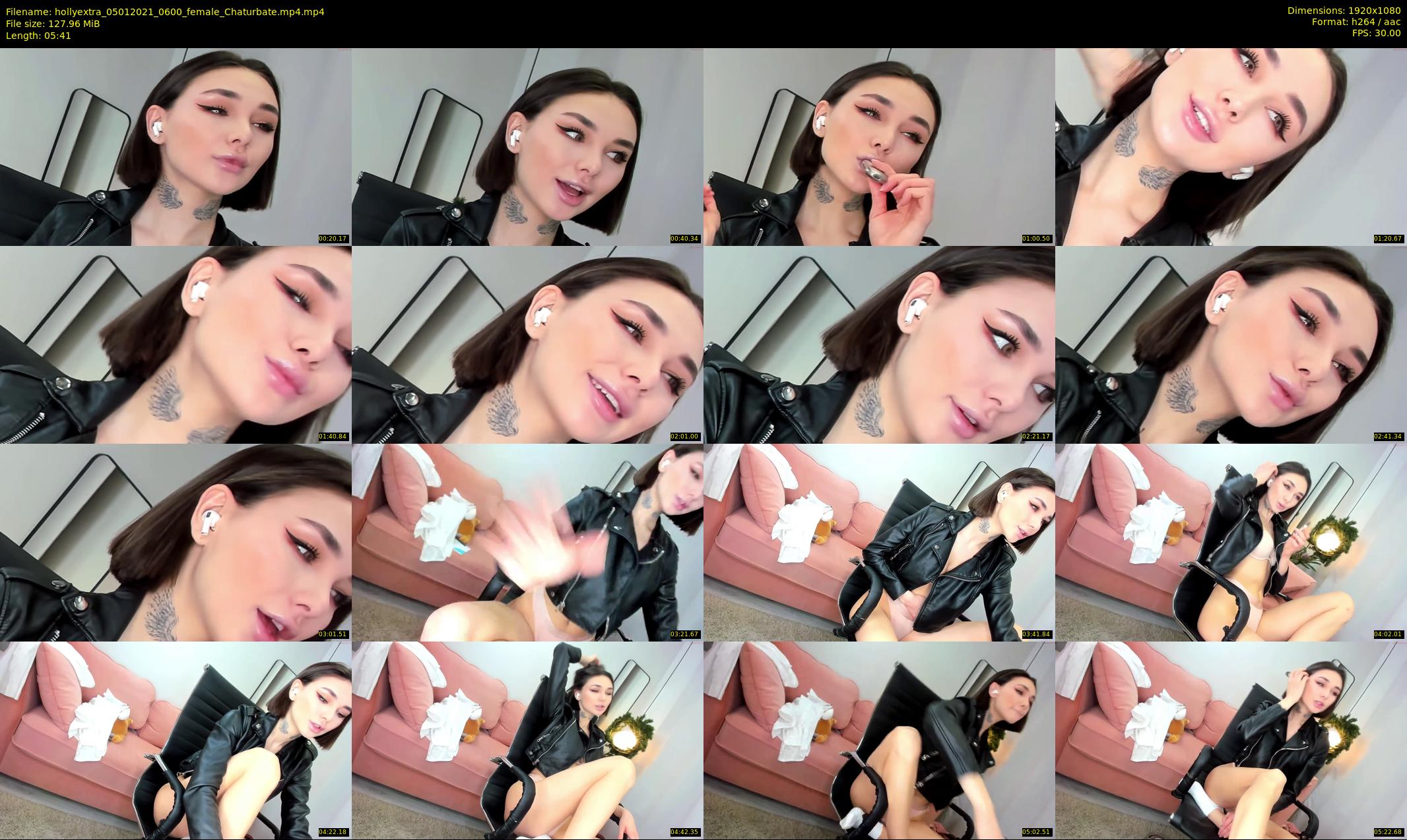 hollyextra — 6 minute Chaturbate female cam show recording, 1080p, Jan 5, 2021