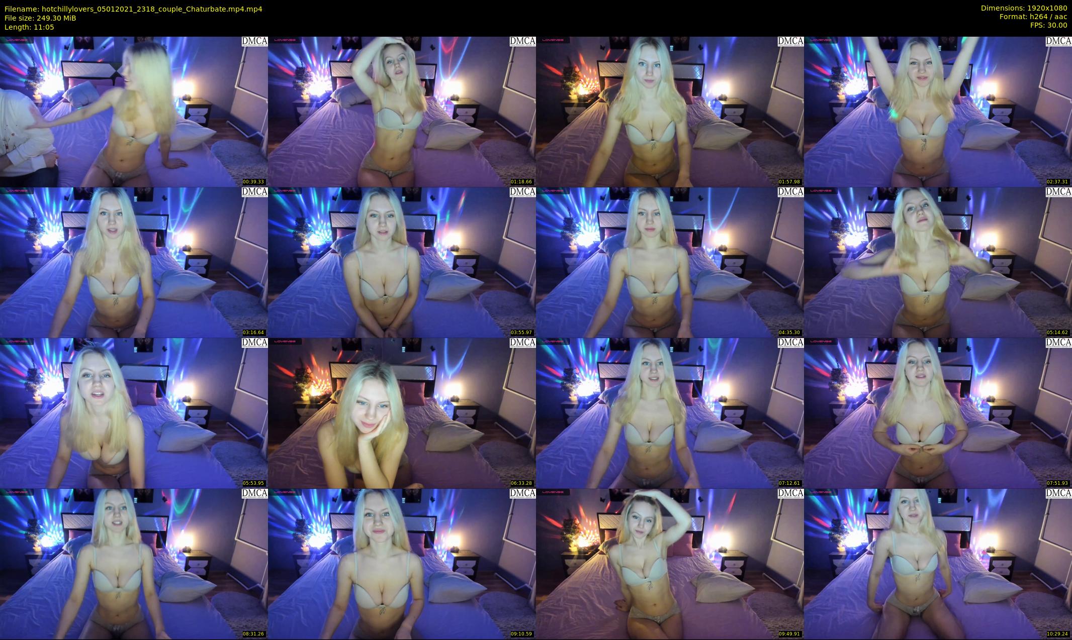 hotchillylovers — 12 minute Chaturbate couple cam show recording, 1080p, Jan 5, 2021