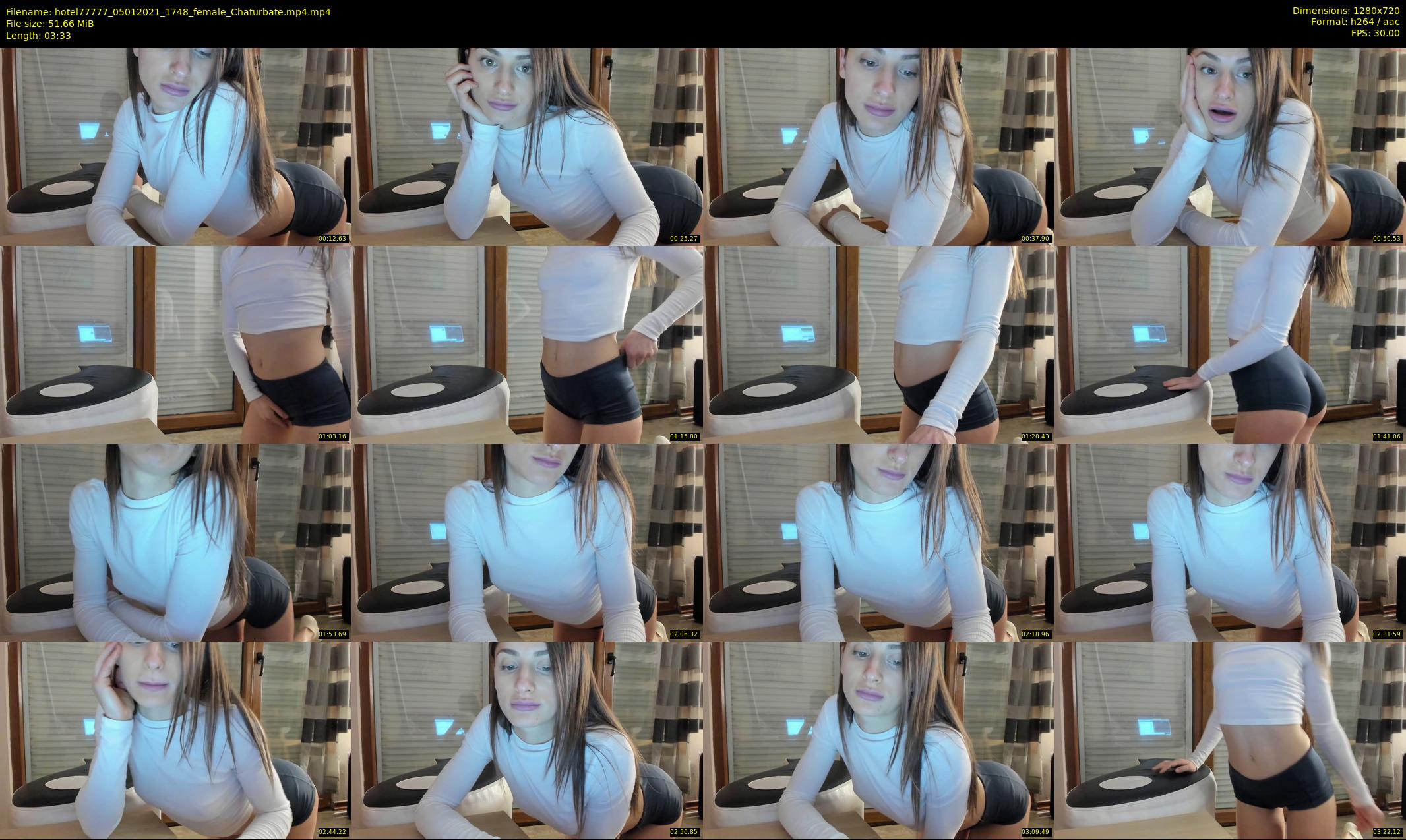 hotel77777 — 4 minute Chaturbate female cam show recording, 720p, Jan 5, 2021