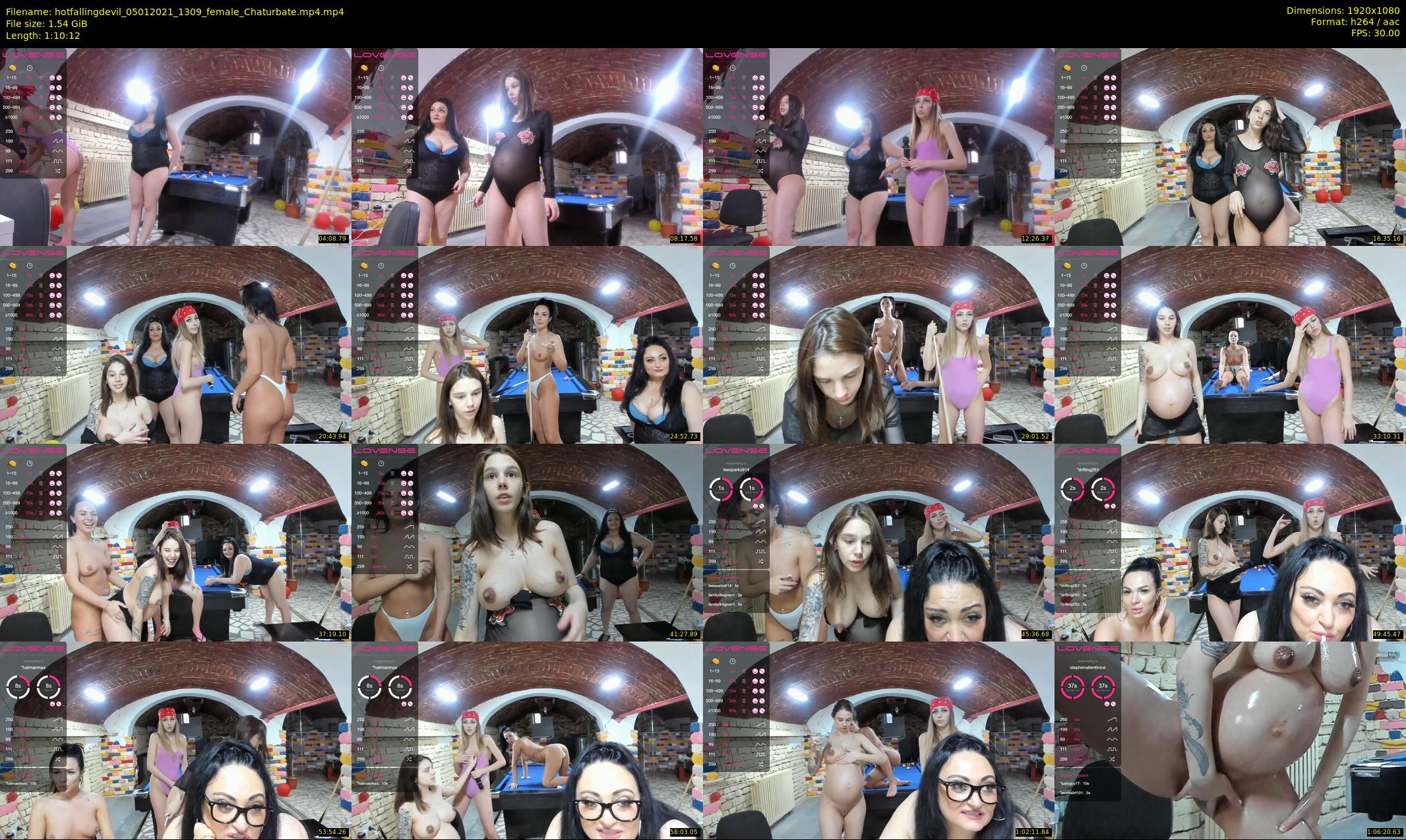 hotfallingdevil — 71 minute Chaturbate female cam show recording, 1080p, Jan 5, 2021