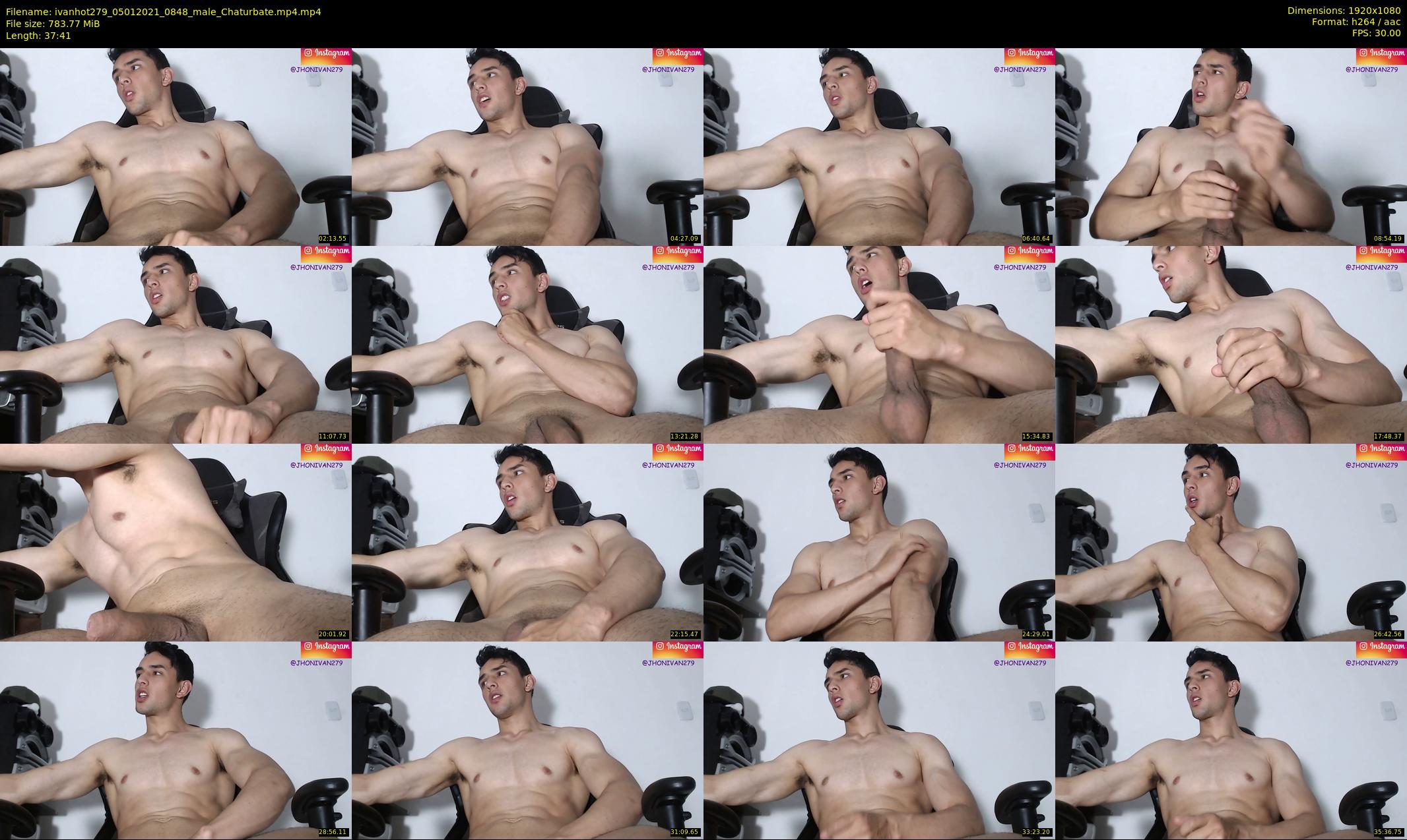 ivanhot279 — 38 minute Chaturbate male cam show recording, 1080p, Jan 5, 2021