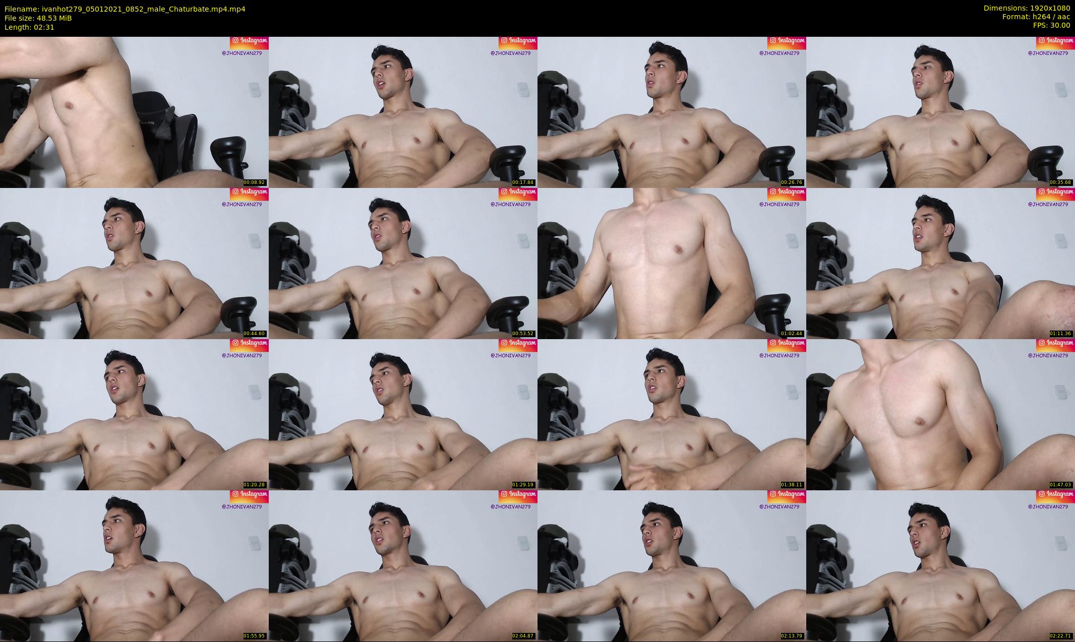 ivanhot279 — 3 minute Chaturbate male cam show recording, 1080p, Jan 5, 2021
