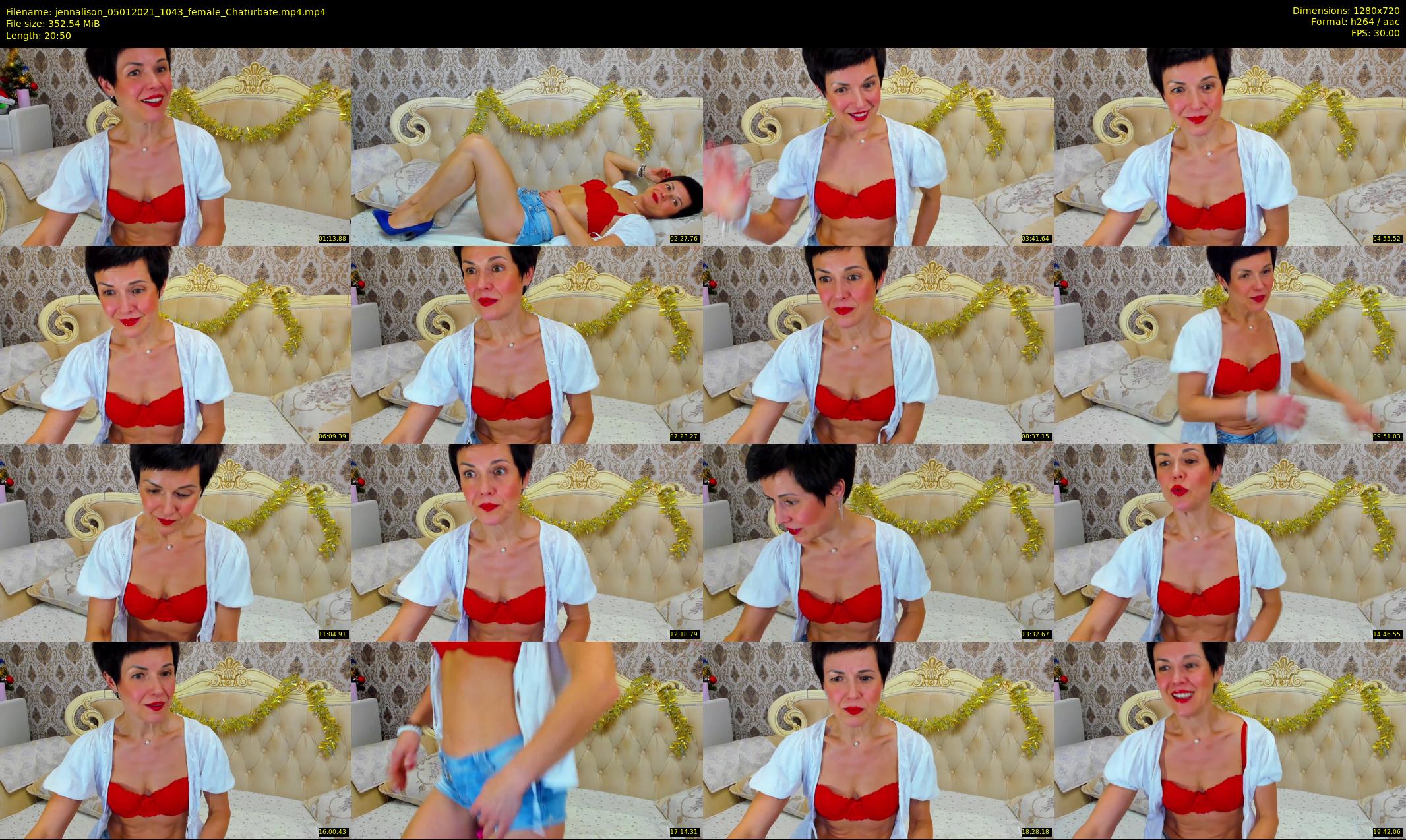 jennalison — 21 minute Chaturbate female cam show recording, 720p, Jan 5, 2021