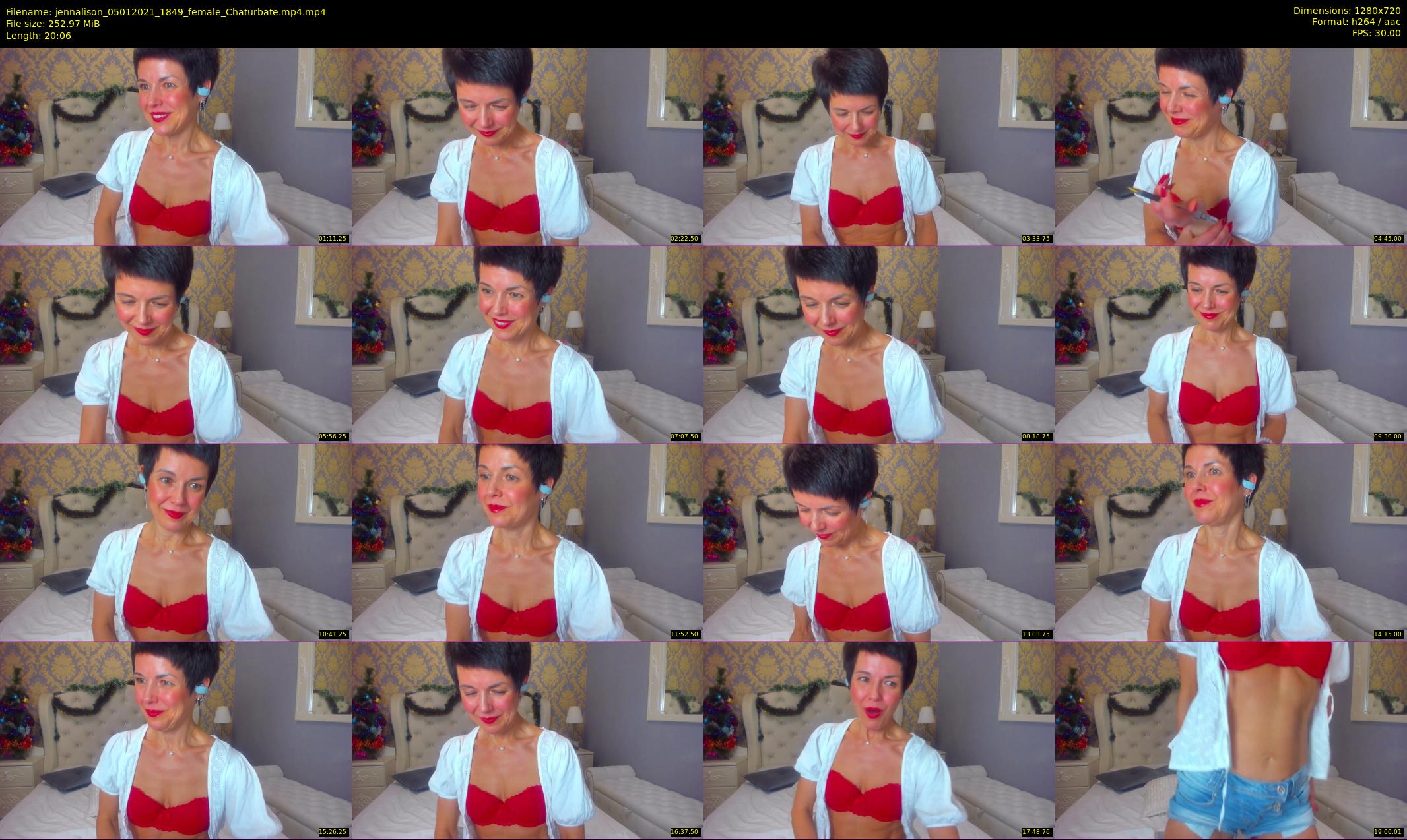 jennalison — 21 minute Chaturbate female cam show recording, 720p, Jan 5, 2021