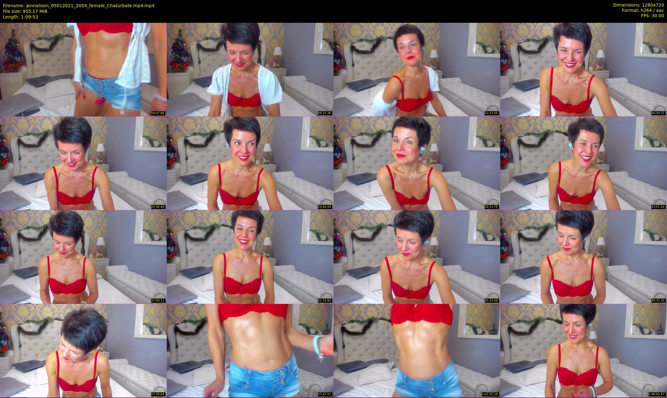 jennalison — 70 minute Chaturbate female cam show recording, 720p, Jan 5, 2021