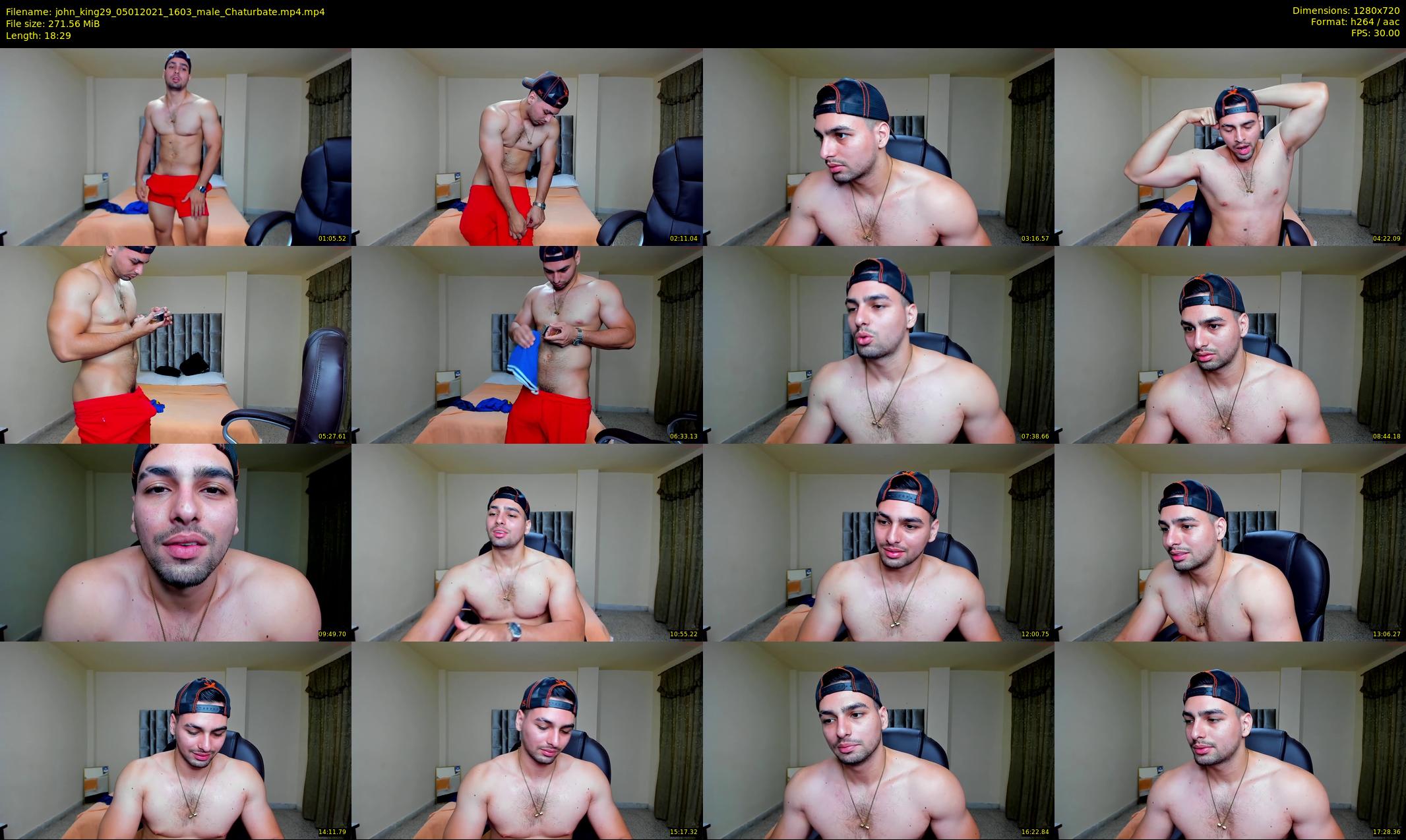 john_king29 — 19 minute Chaturbate male cam show recording, 720p, Jan 5, 2021
