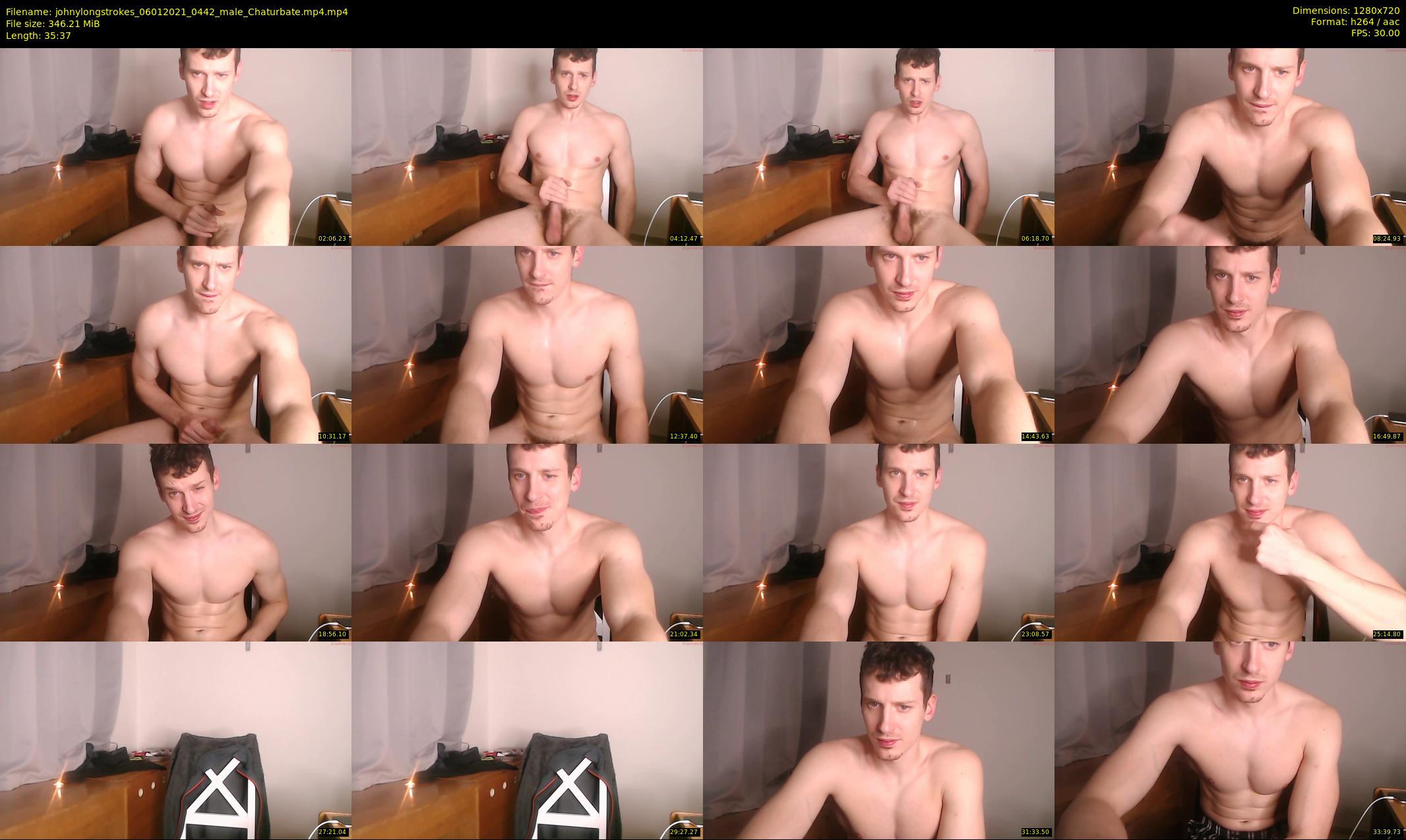 johnylongstrokes — 36 minute Chaturbate male cam show recording, 720p, Jan 6, 2021