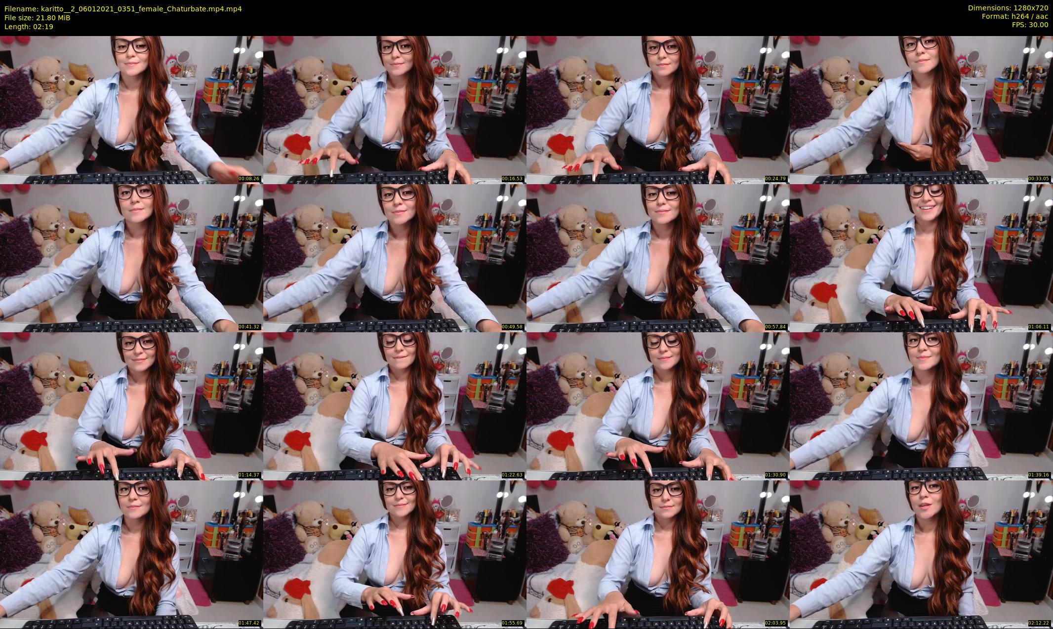 karitto__2 — 3 minute Chaturbate female cam show recording, 720p, Jan 6, 2021