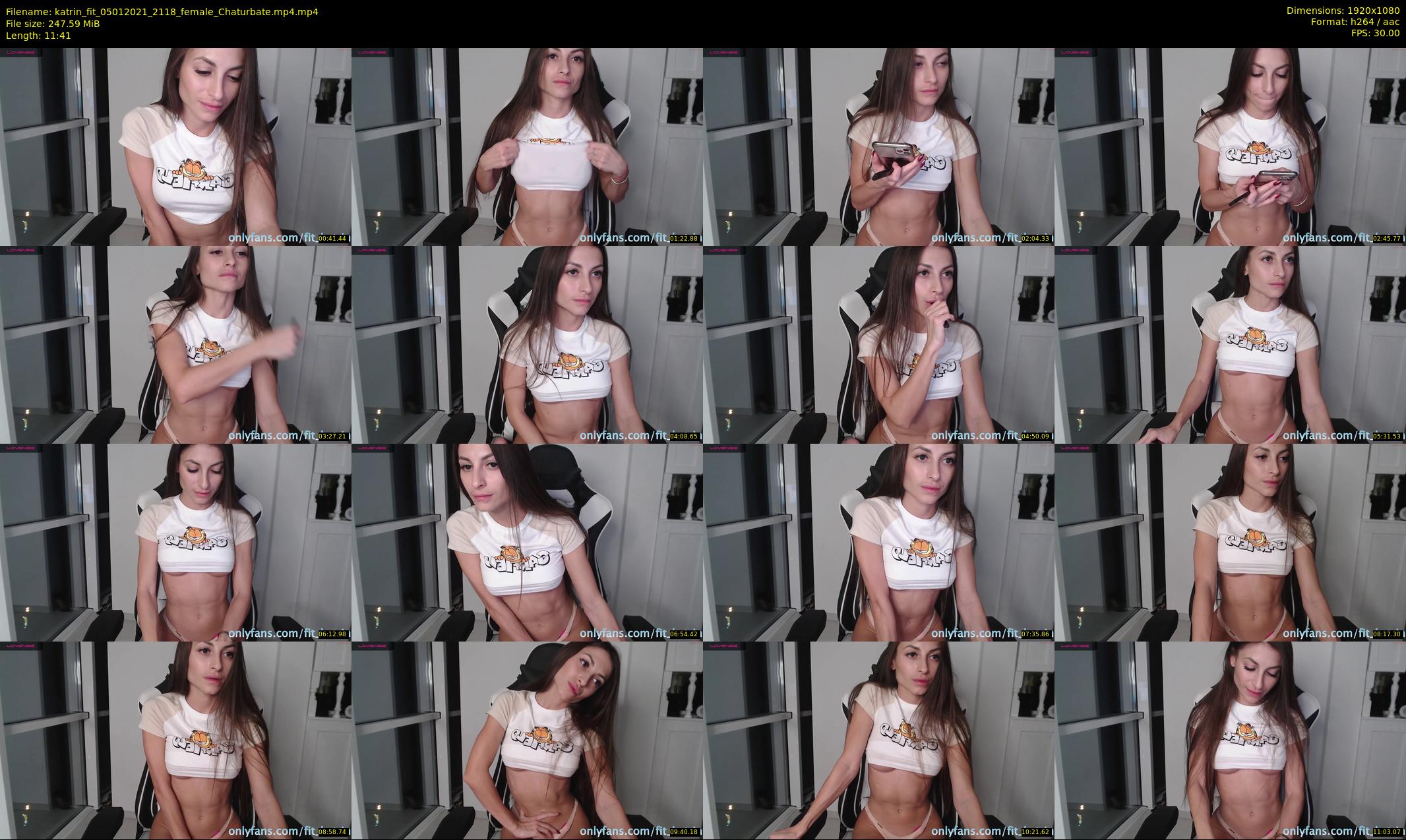 katrin_fit — 12 minute Chaturbate female cam show recording, 1080p, Jan 5, 2021