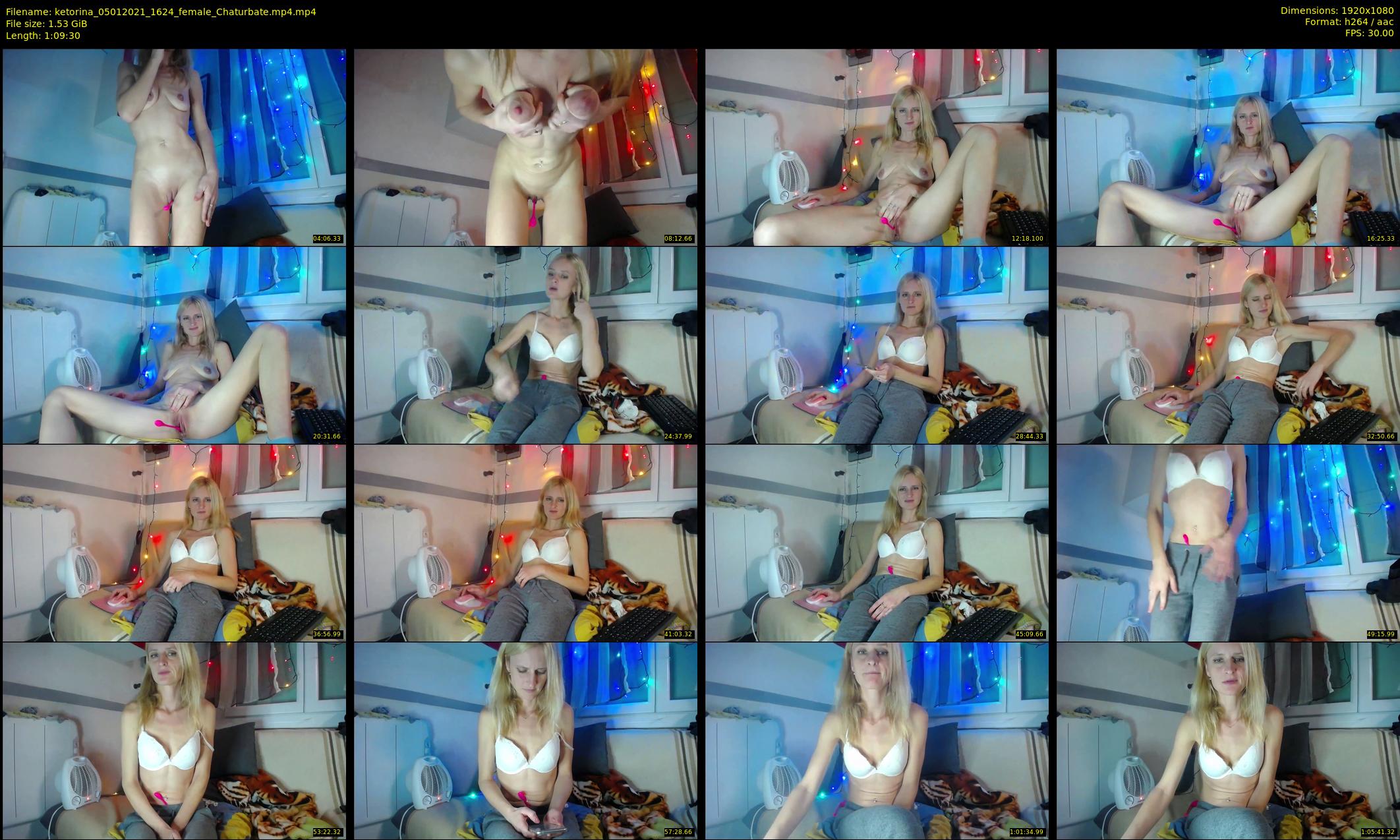 ketorina — 70 minute Chaturbate female cam show recording, 1080p, Jan 5, 2021