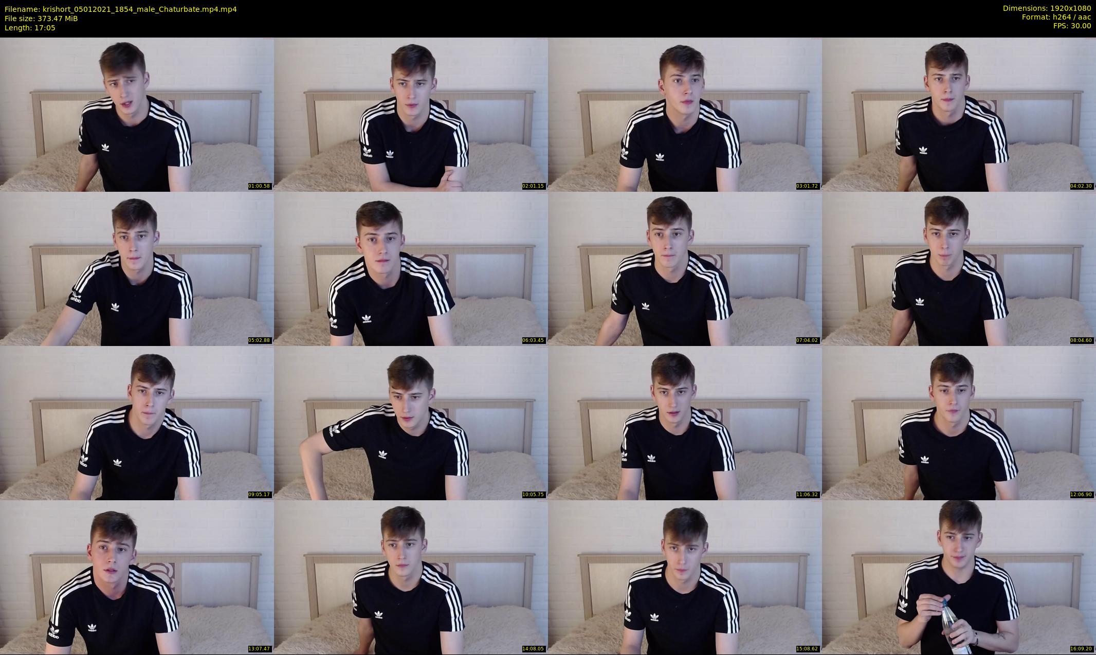 krishort — 18 minute Chaturbate male cam show recording, 1080p, Jan 5, 2021