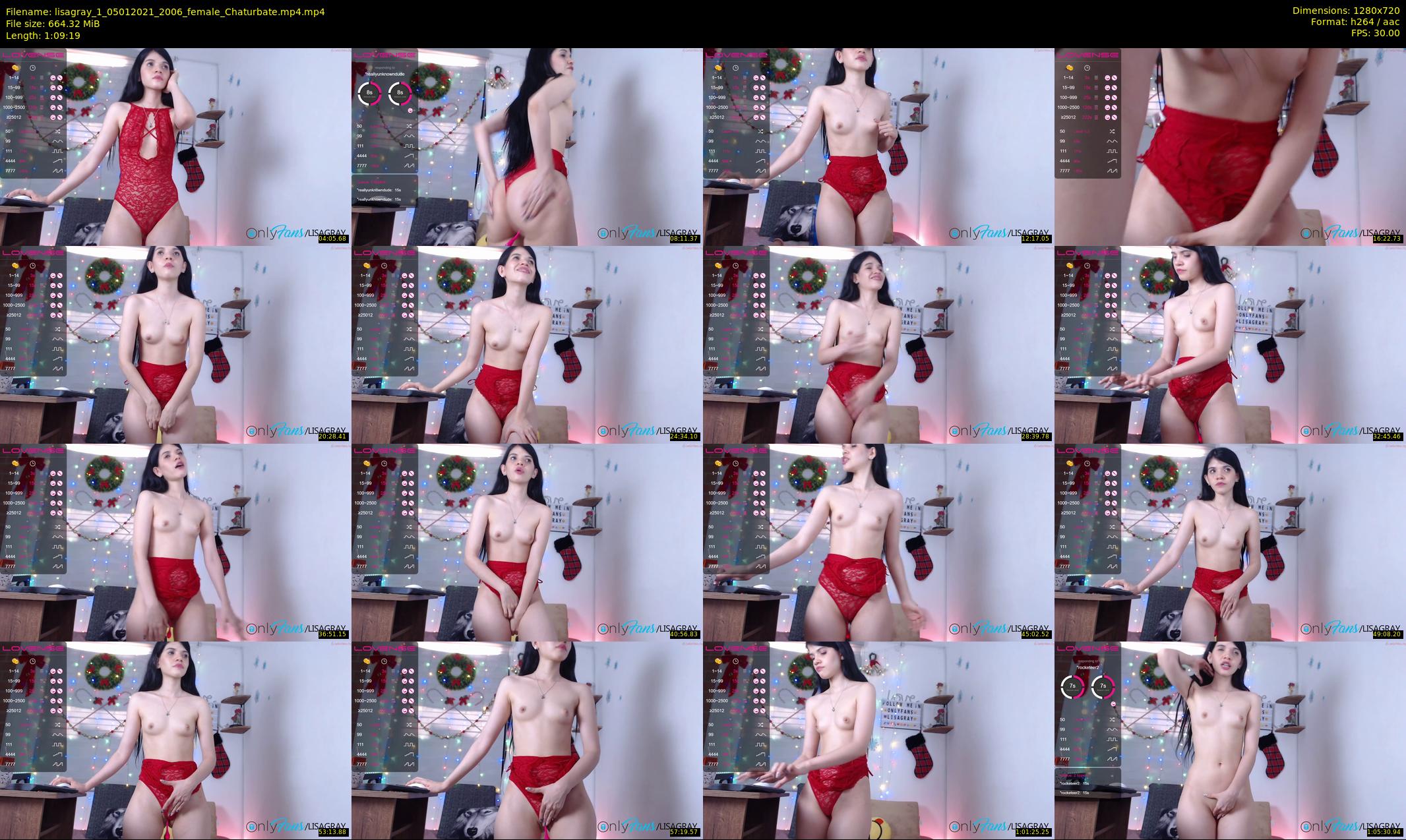 lisagray_1 — 70 minute Chaturbate female cam show recording, 720p, Jan 5, 2021