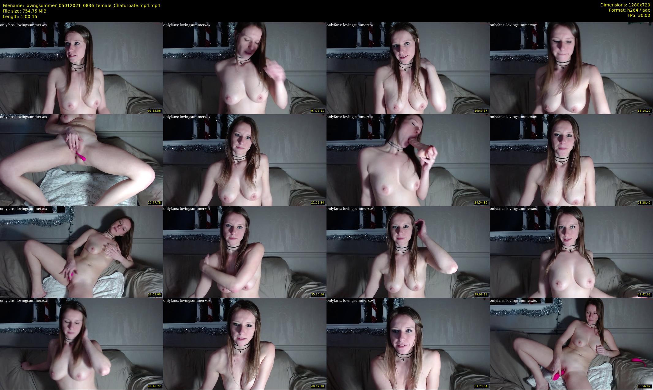 lovingsummer — 61 minute Chaturbate female cam show recording, 720p, Jan 5, 2021
