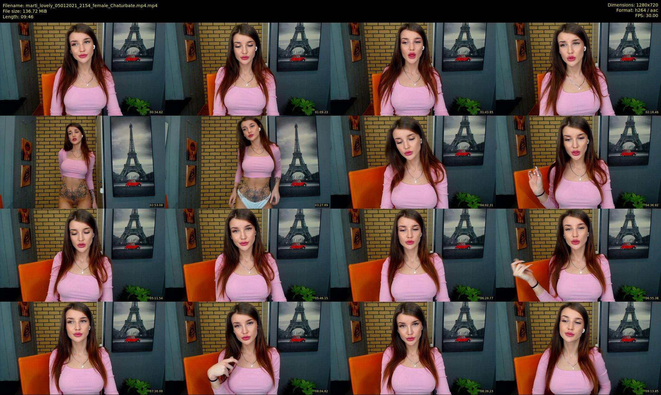 marti_lovely — 10 minute Chaturbate female cam show recording, 720p, Jan 5, 2021