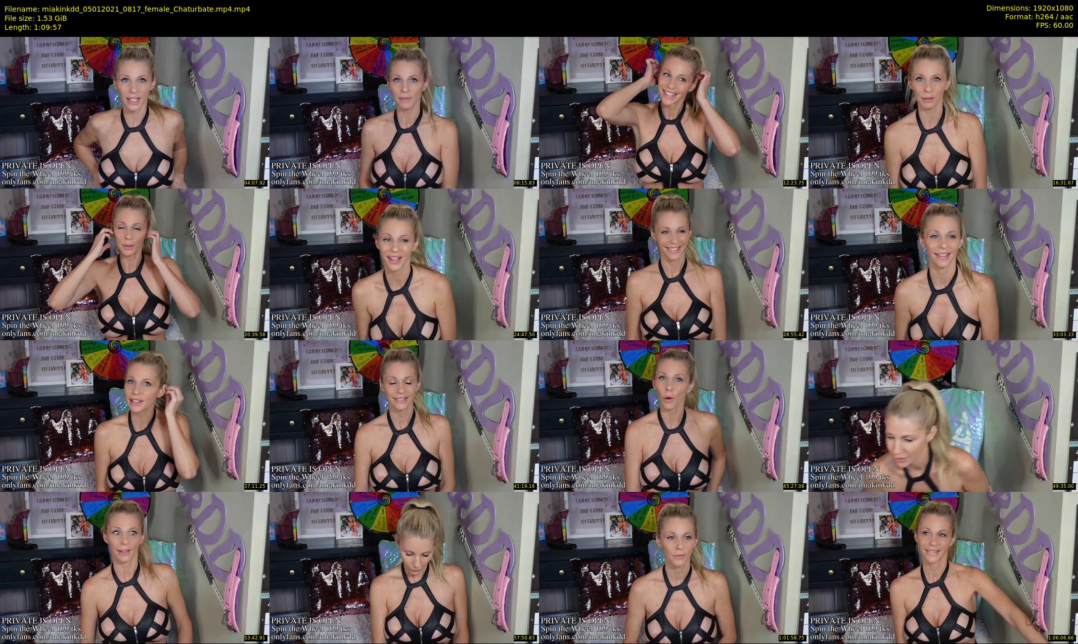 miakinkdd — 70 minute Chaturbate female cam show recording, 1080p, Jan 5, 2021