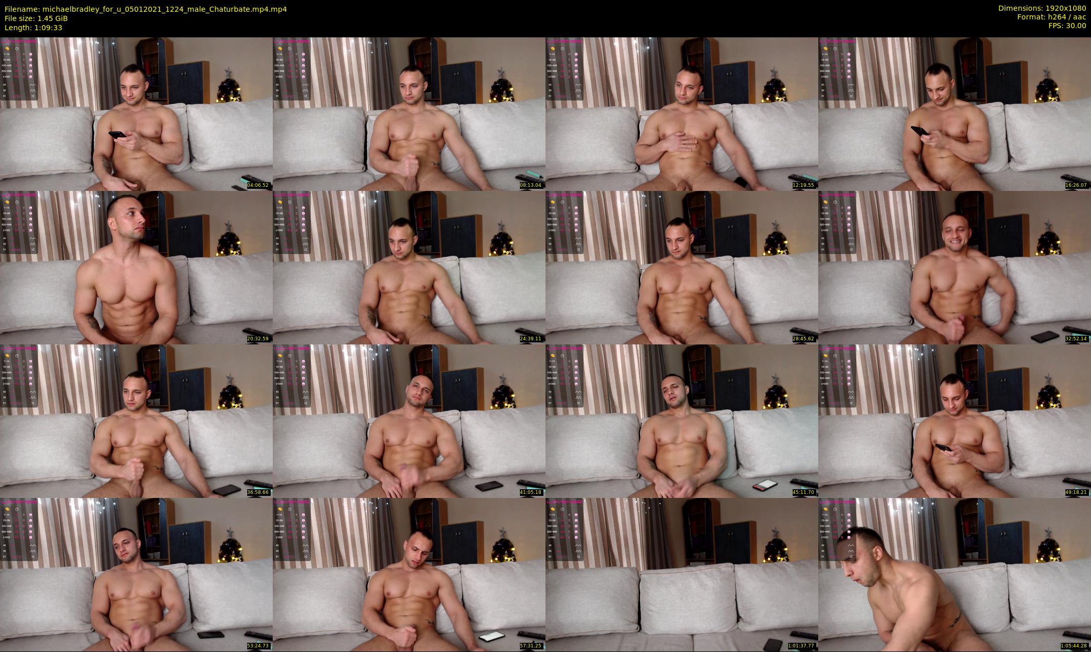 michaelbradley_for_u — 70 minute Chaturbate male cam show recording, 1080p, Jan 5, 2021