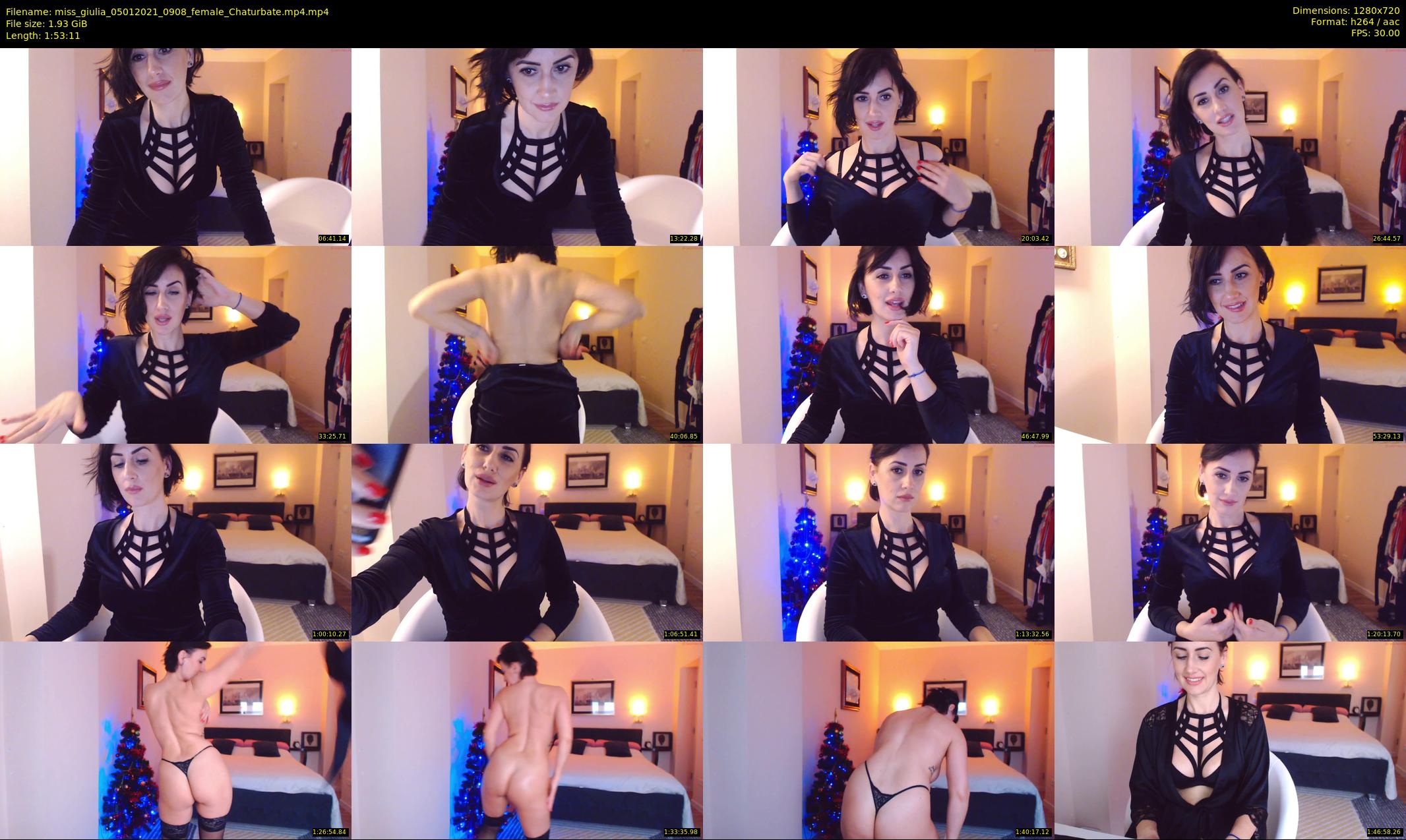 miss_giulia — 114 minute Chaturbate female cam show recording, 720p, Jan 5, 2021