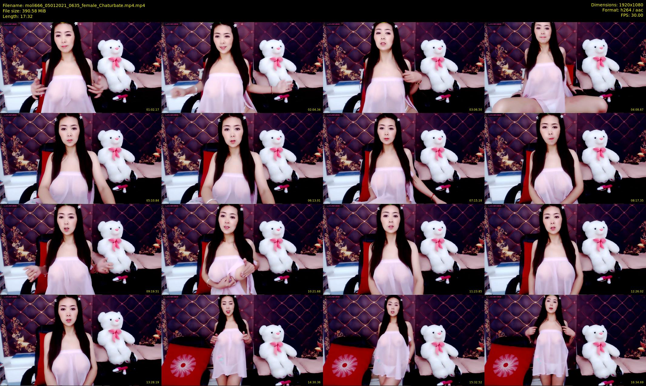 moli666 — 18 minute Chaturbate female cam show recording, 1080p, Jan 5, 2021