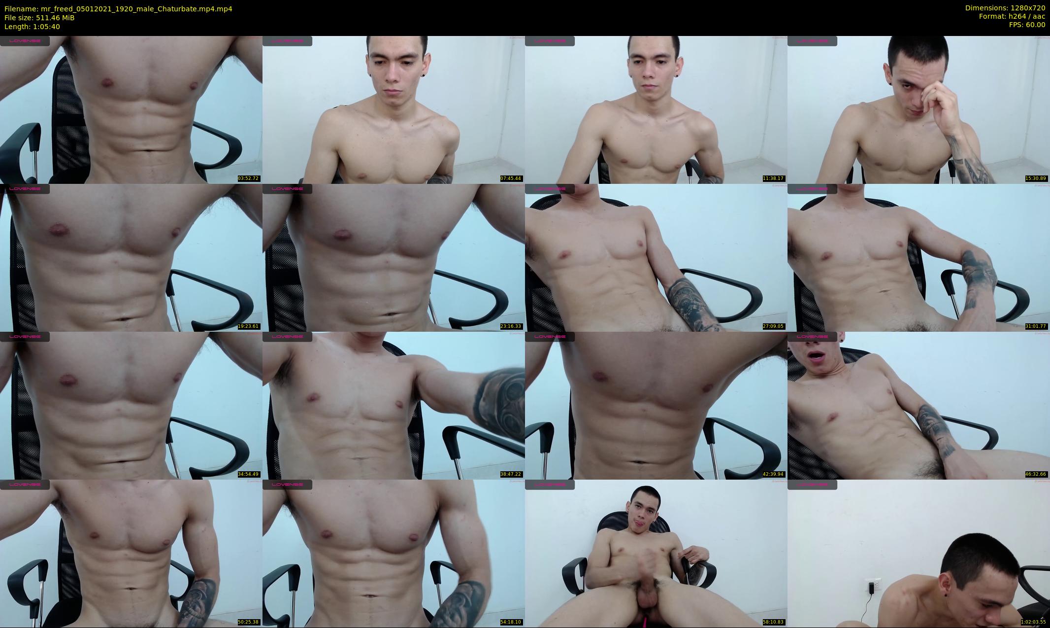 mr_freed — 66 minute Chaturbate male cam show recording, 720p, Jan 5, 2021