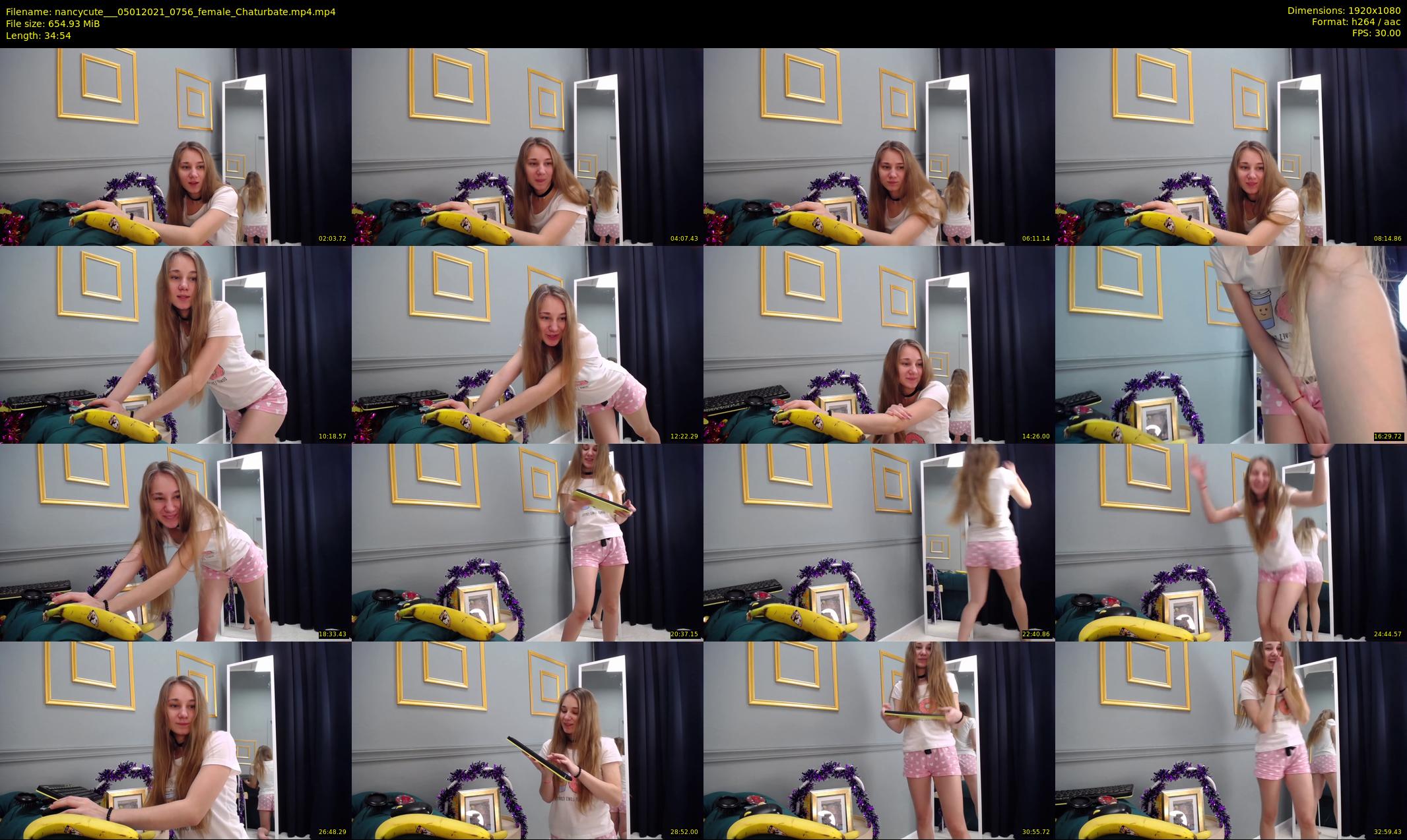 nancycute__ — 35 minute Chaturbate female cam show recording, 1080p, Jan 5, 2021