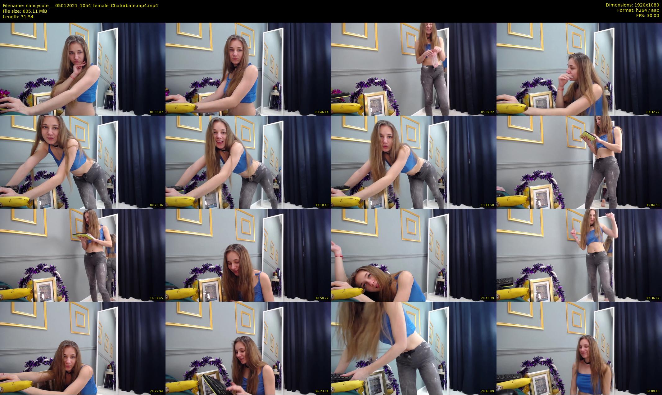 nancycute__ — 32 minute Chaturbate female cam show recording, 1080p, Jan 5, 2021