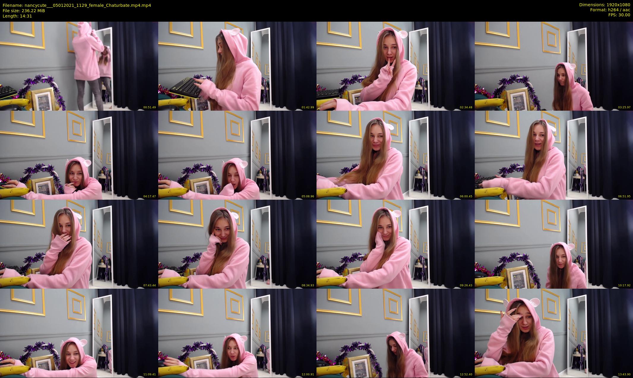 nancycute__ — 15 minute Chaturbate female cam show recording, 1080p, Jan 5, 2021