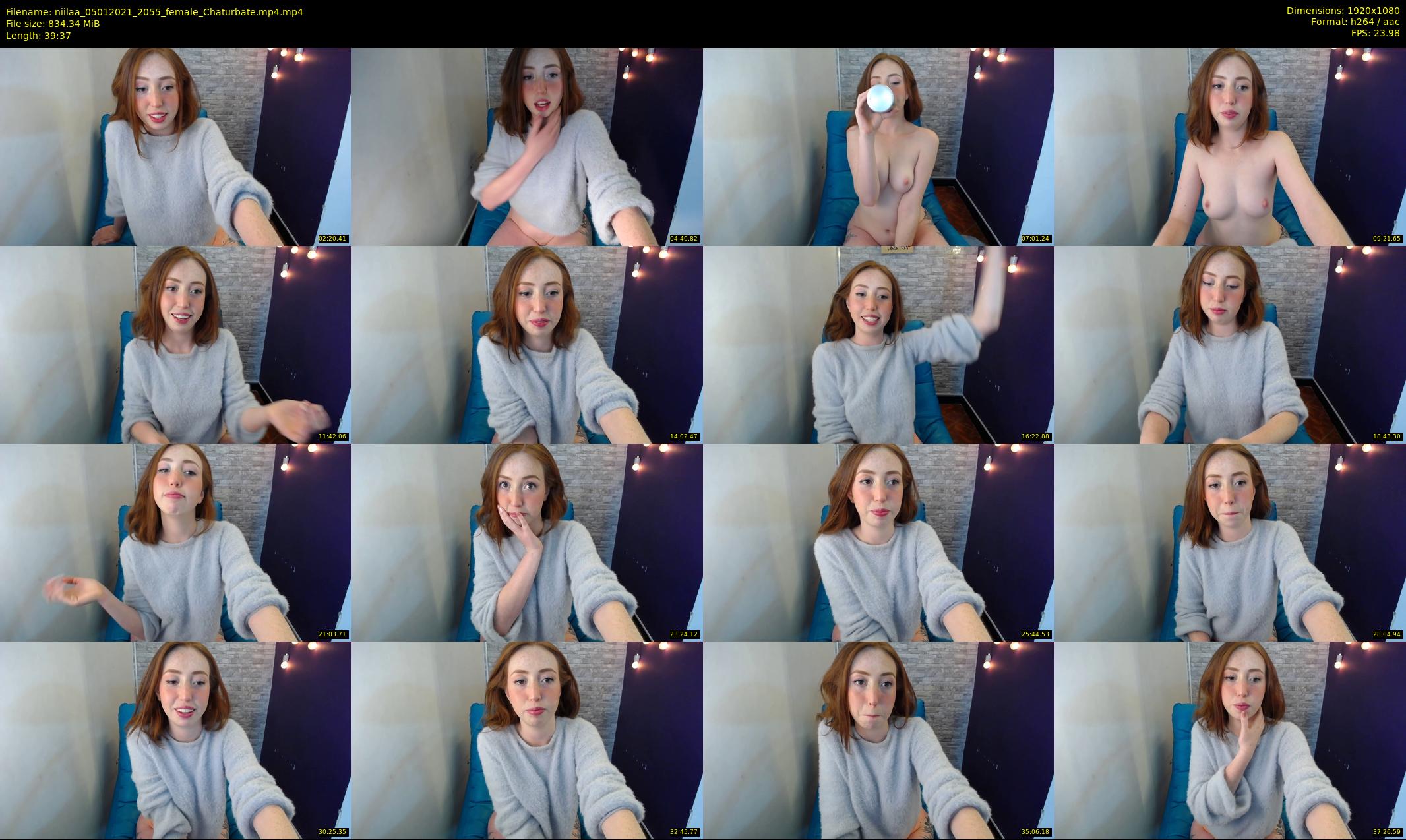 niilaa — 40 minute Chaturbate female cam show recording, 1080p, Jan 5, 2021