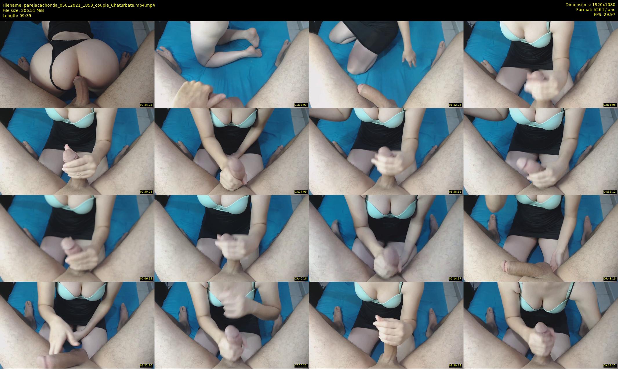 parejacachonda — 10 minute Chaturbate couple cam show recording, 1080p, Jan 5, 2021
