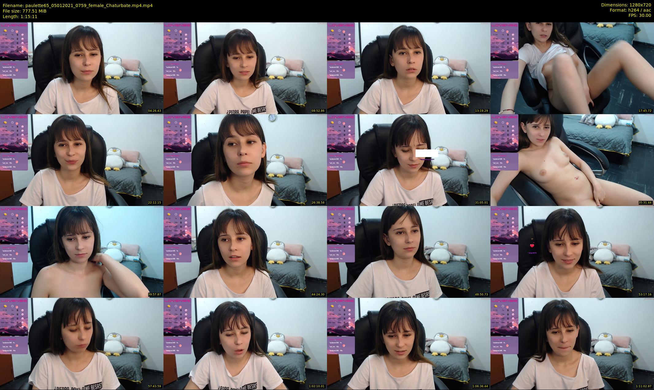 paulette65 — 76 minute Chaturbate female cam show recording, 720p, Jan 5, 2021