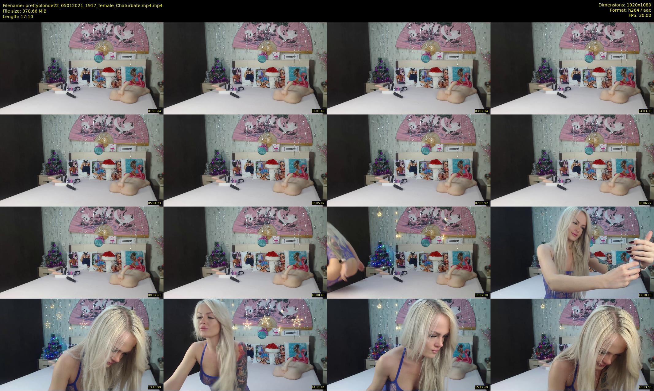 prettyblonde22 — 18 minute Chaturbate female cam show recording, 1080p, Jan 5, 2021