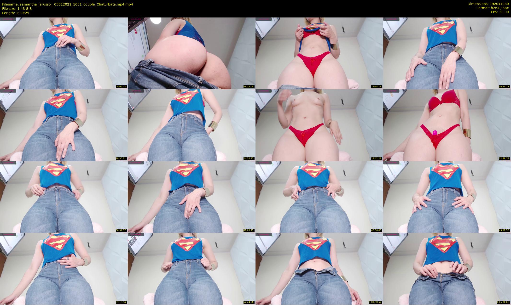 samantha_larusso_ — 70 minute Chaturbate couple cam show recording, 1080p, Jan 5, 2021
