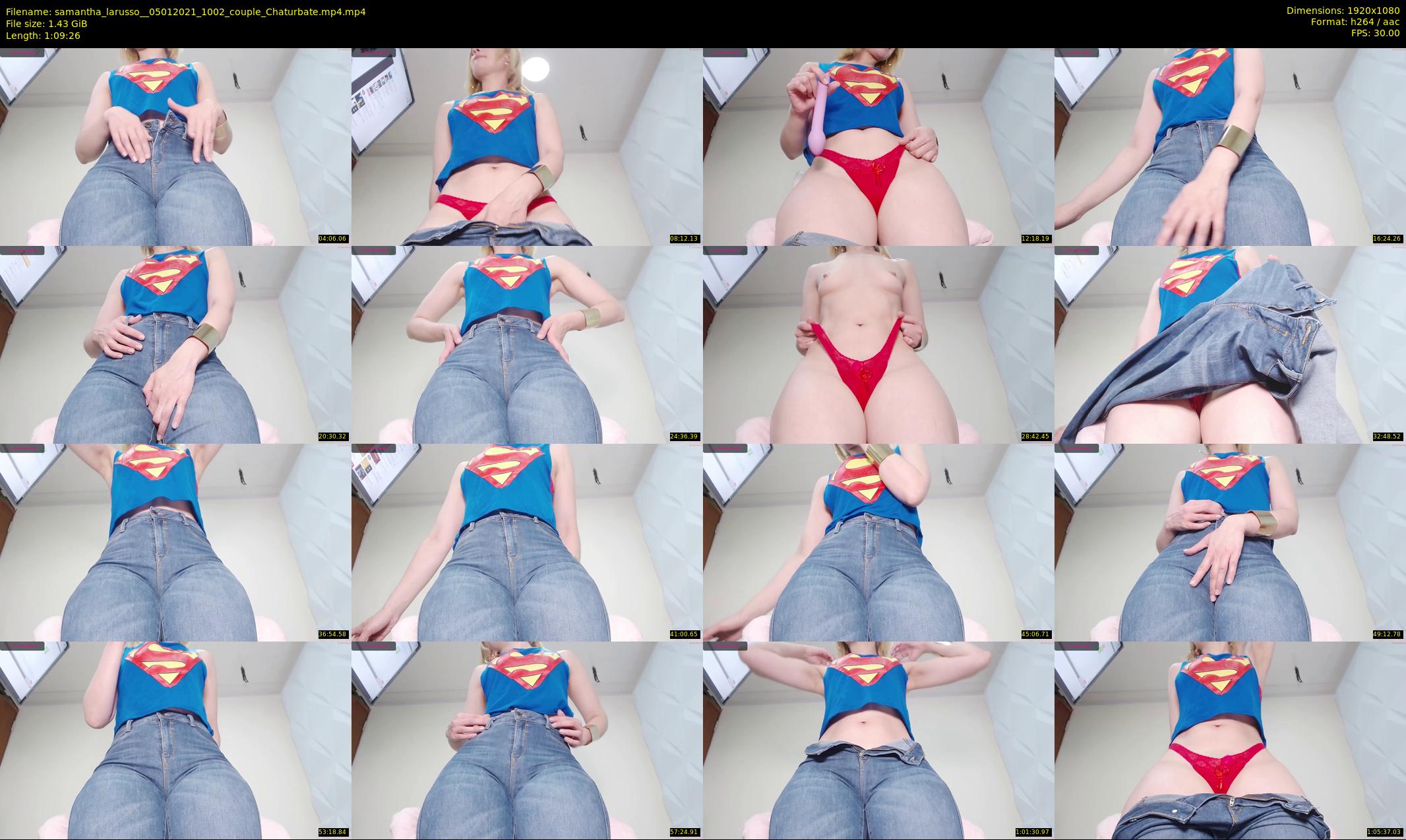 samantha_larusso_ — 70 minute Chaturbate couple cam show recording, 1080p, Jan 5, 2021