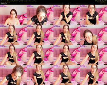 sophia_alejandra — 28 minute Chaturbate female cam show recording, 720p, Jan 5, 2021
