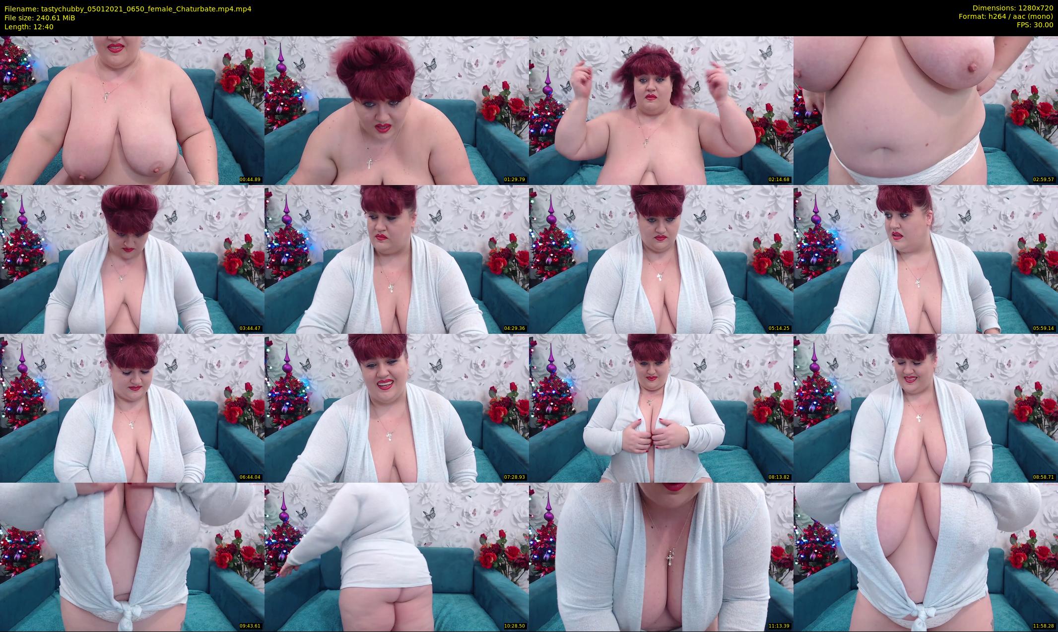 tastychubby — 13 minute Chaturbate female cam show recording, 720p, Jan 5, 2021