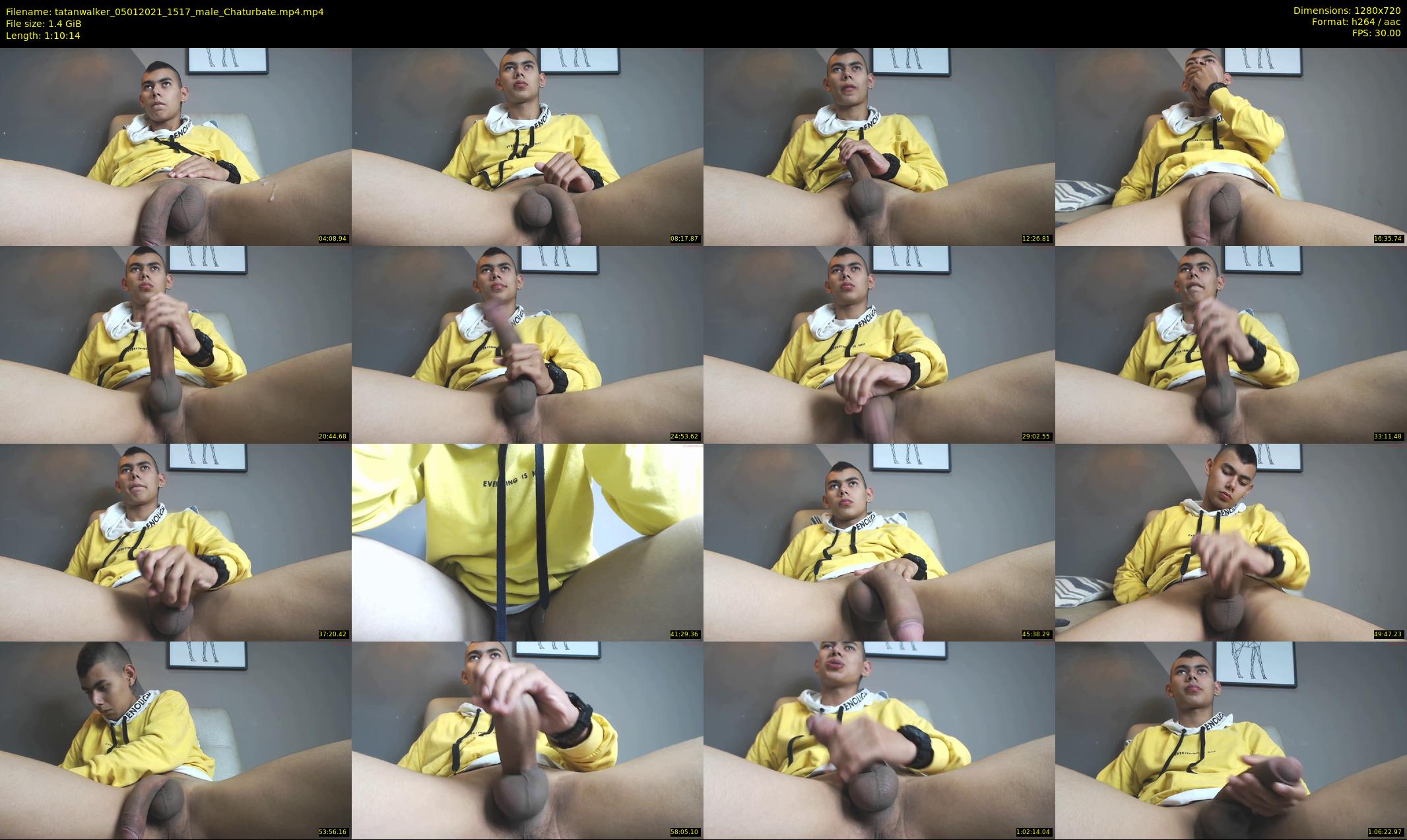 tatanwalker — 71 minute Chaturbate male cam show recording, 720p, Jan 5, 2021
