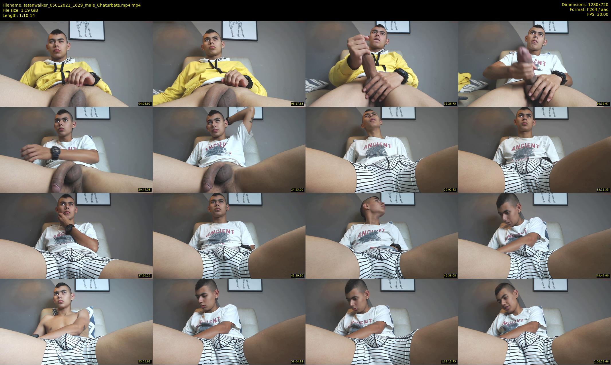 tatanwalker — 71 minute Chaturbate male cam show recording, 720p, Jan 5, 2021