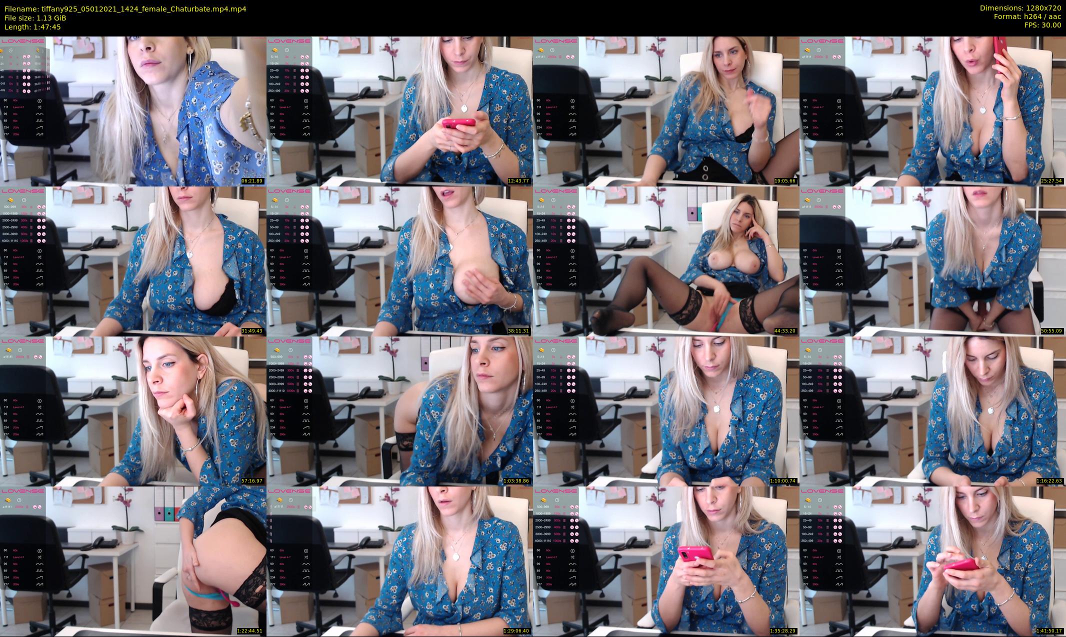tiffany925 — 108 minute Chaturbate female cam show recording, 720p, Jan 5, 2021