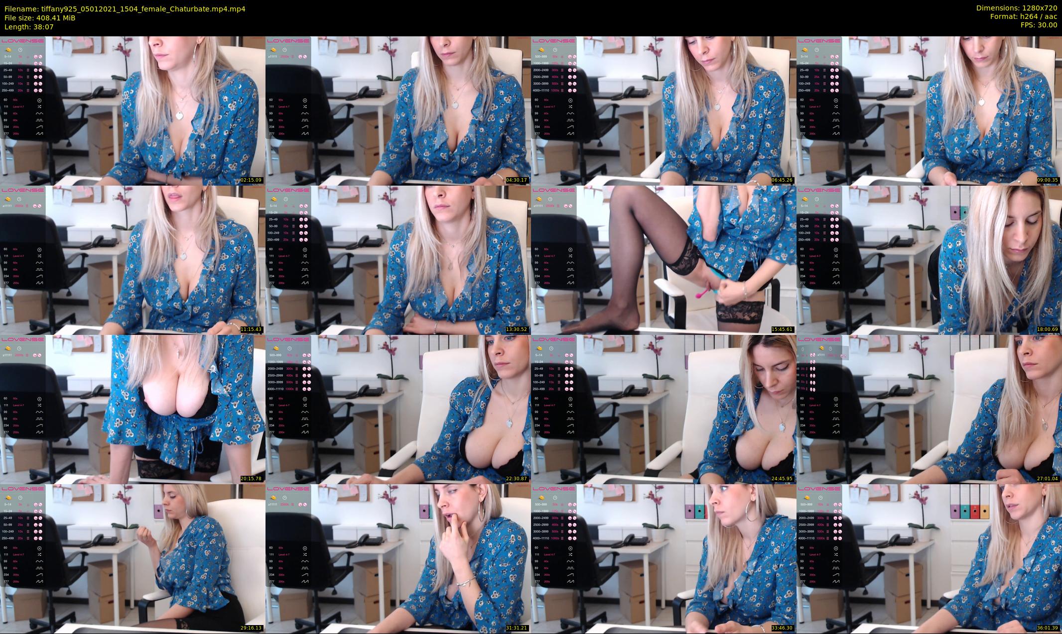 tiffany925 — 39 minute Chaturbate female cam show recording, 720p, Jan 5, 2021